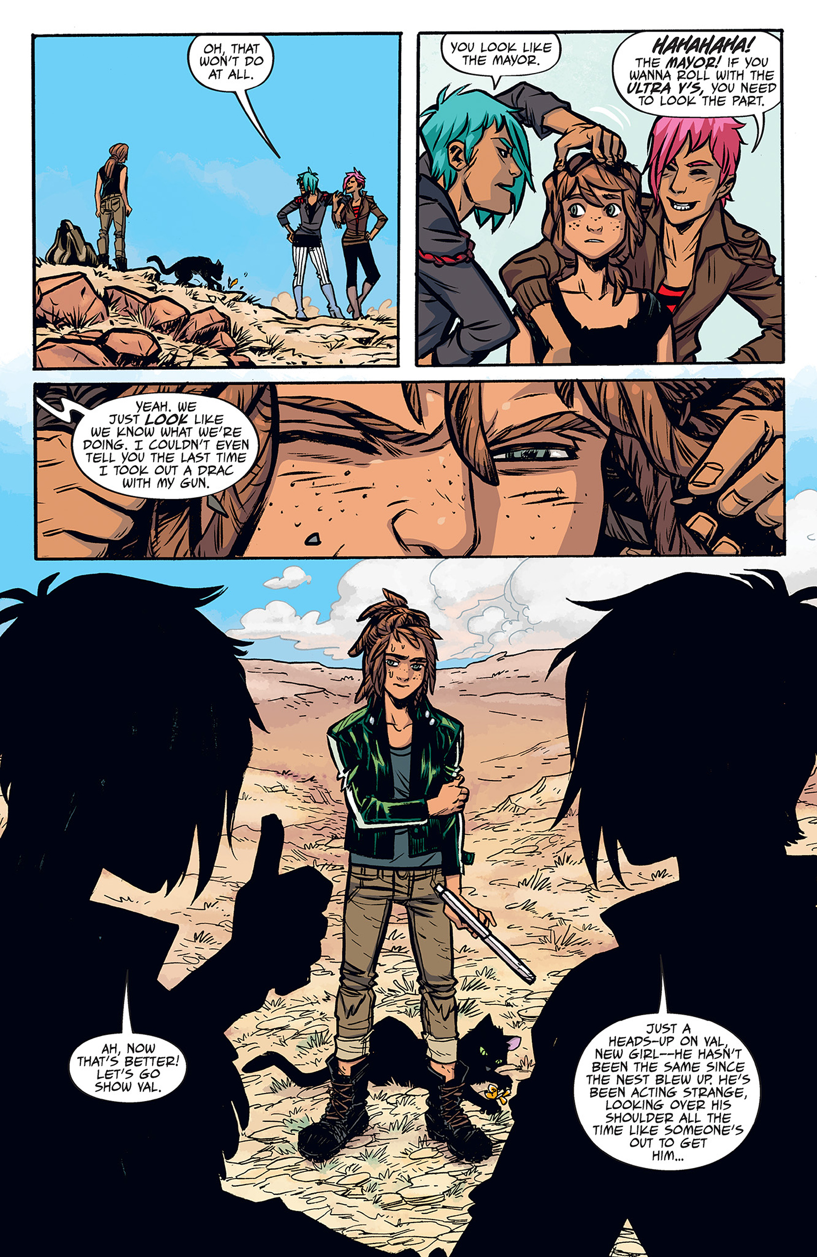 Read online The True Lives Of The Fabulous Killjoys comic -  Issue #4 - 6