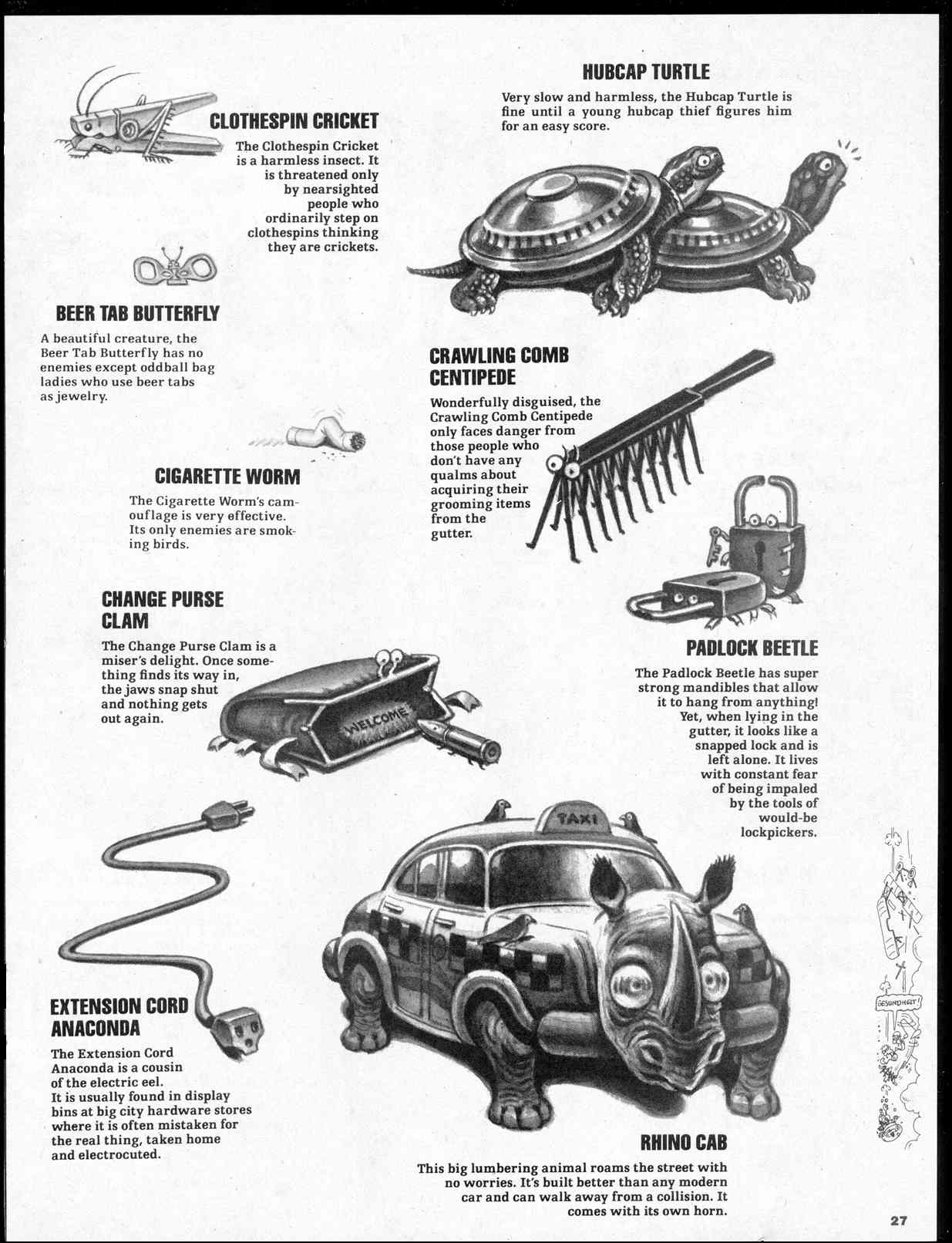 Read online MAD comic -  Issue #261 - 28