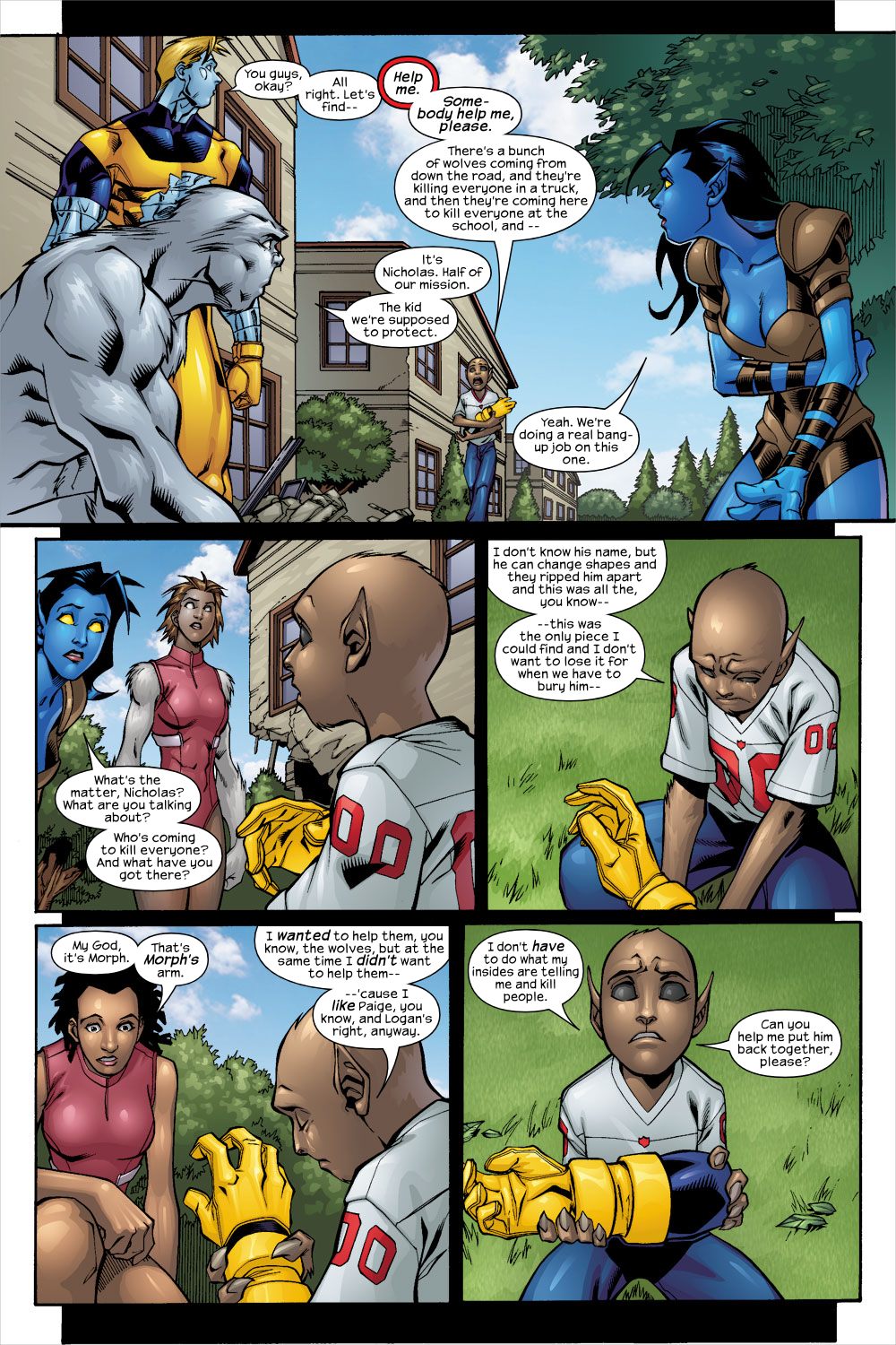 Read online Exiles (2001) comic -  Issue #29 - 20