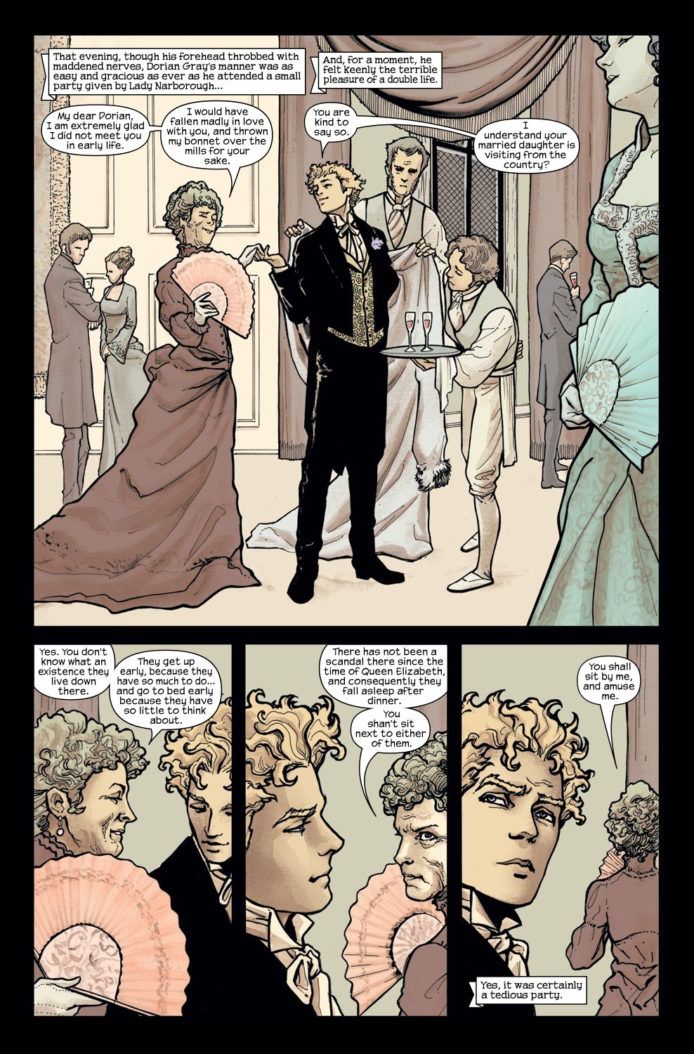 Read online Marvel Illustrated: The Picture of Dorian Gray comic -  Issue #5 - 3