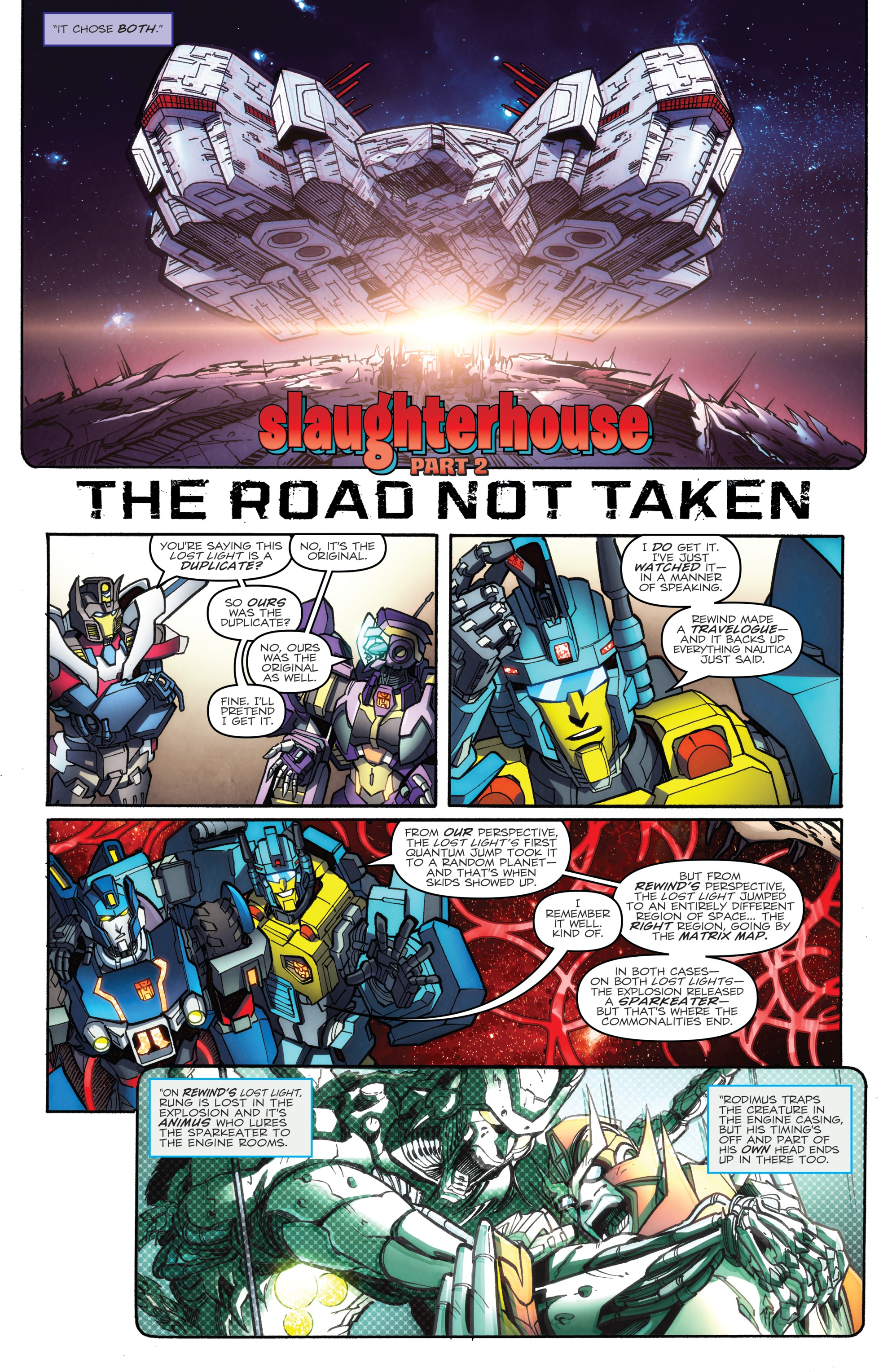 Read online Transformers: The IDW Collection Phase Two comic -  Issue # TPB 7 (Part 3) - 53