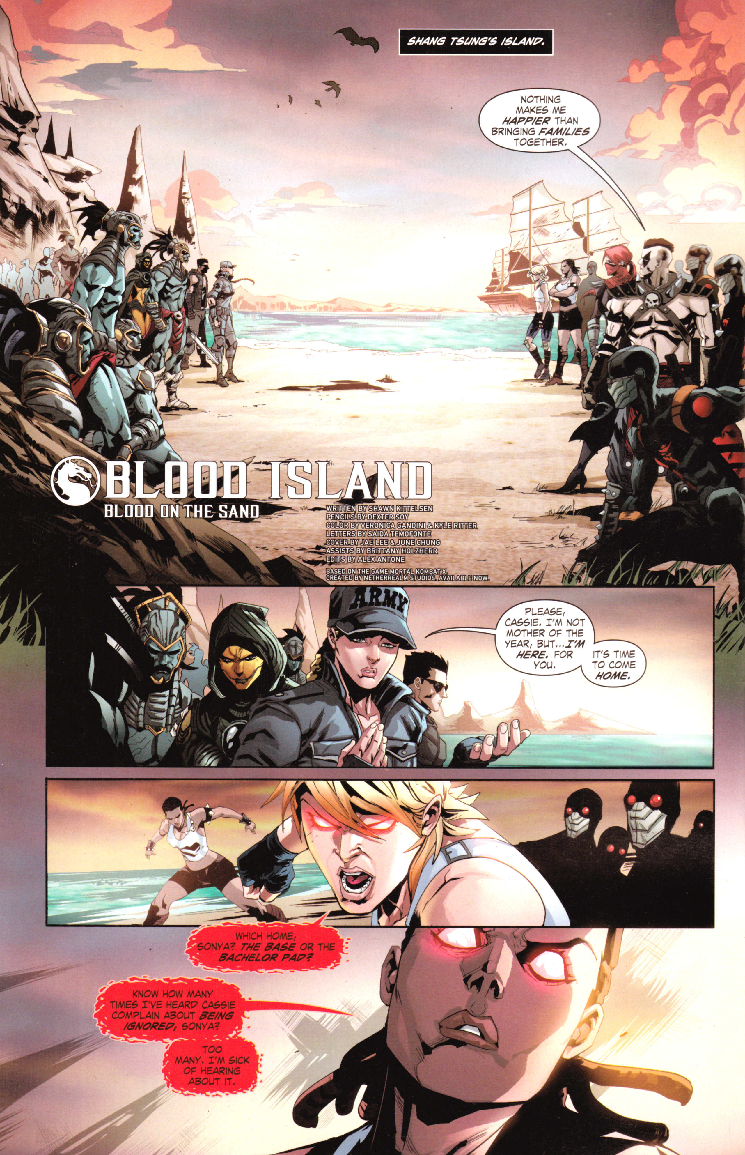 Read online Mortal Kombat X [II] comic -  Issue #9 - 4