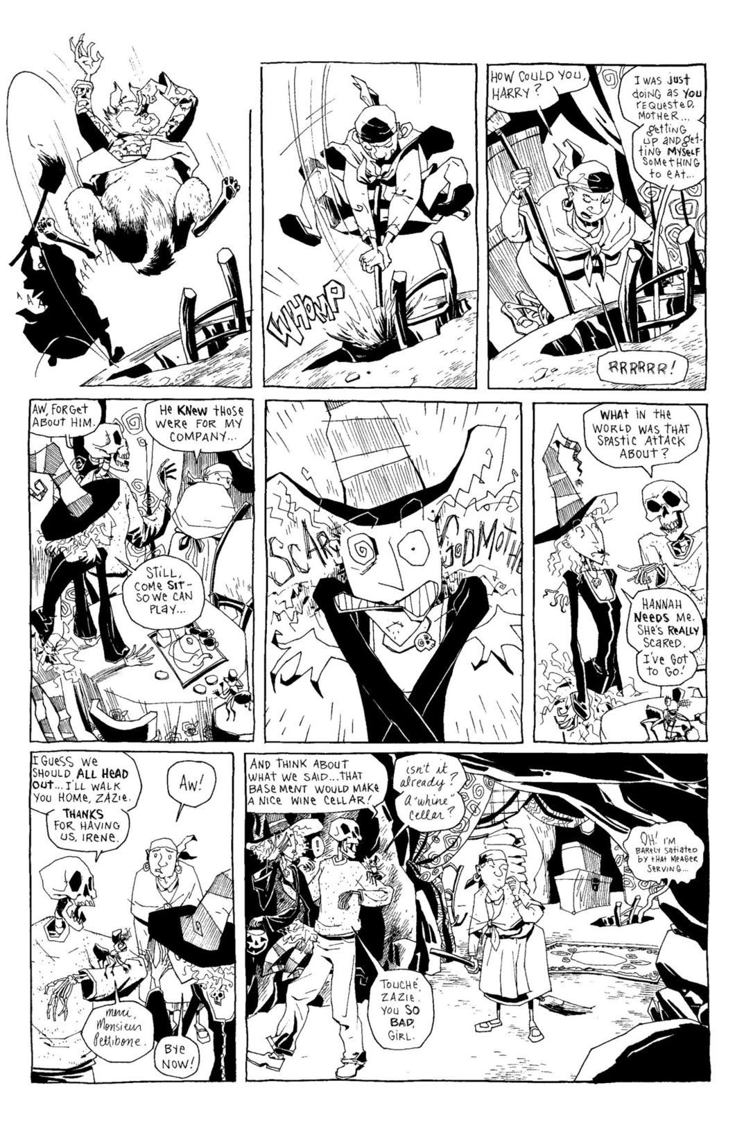 Read online Scary Godmother Comic Book Stories comic -  Issue # TPB - 79