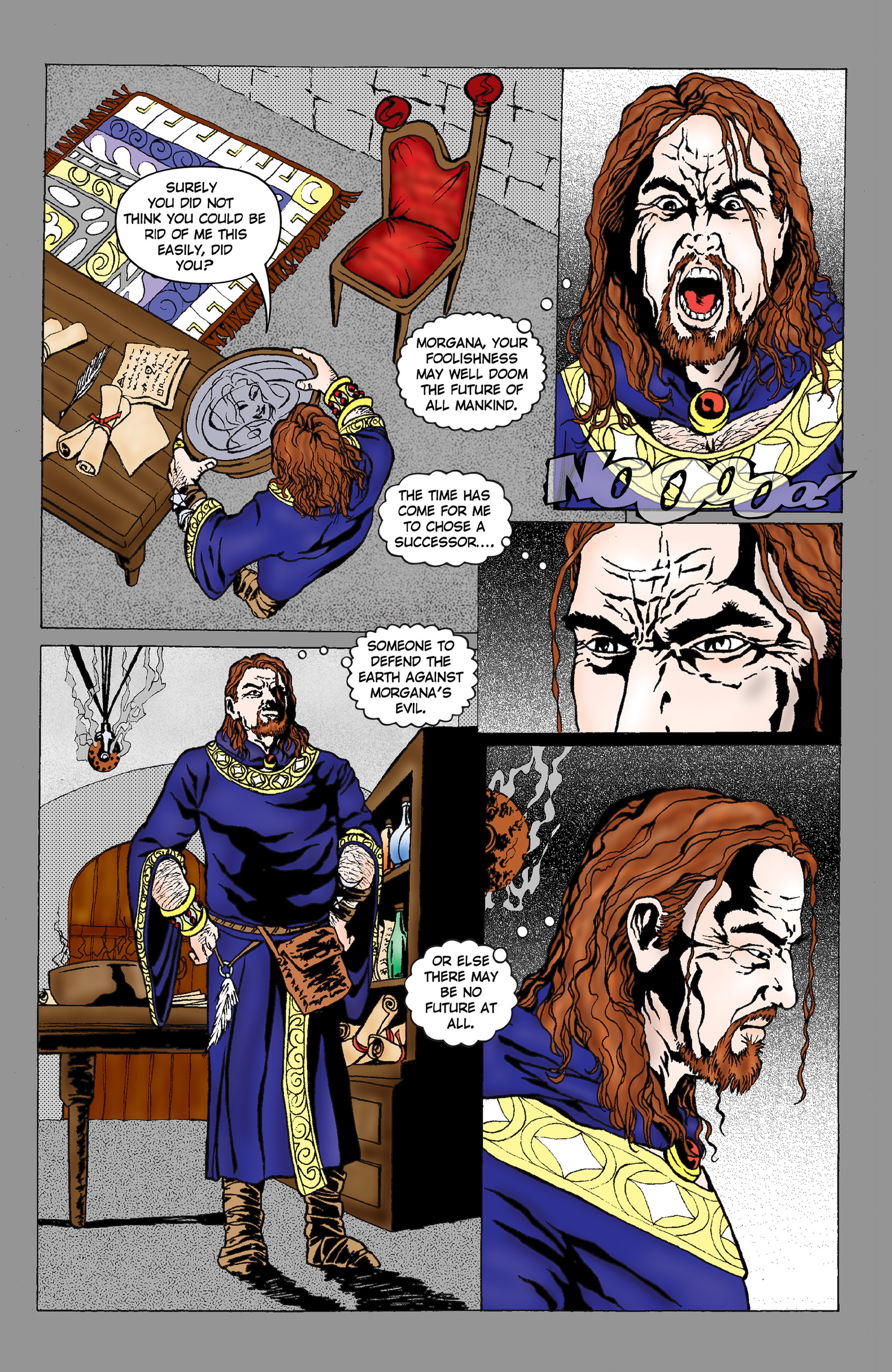 Read online Merlin's Ring comic -  Issue # Full - 7