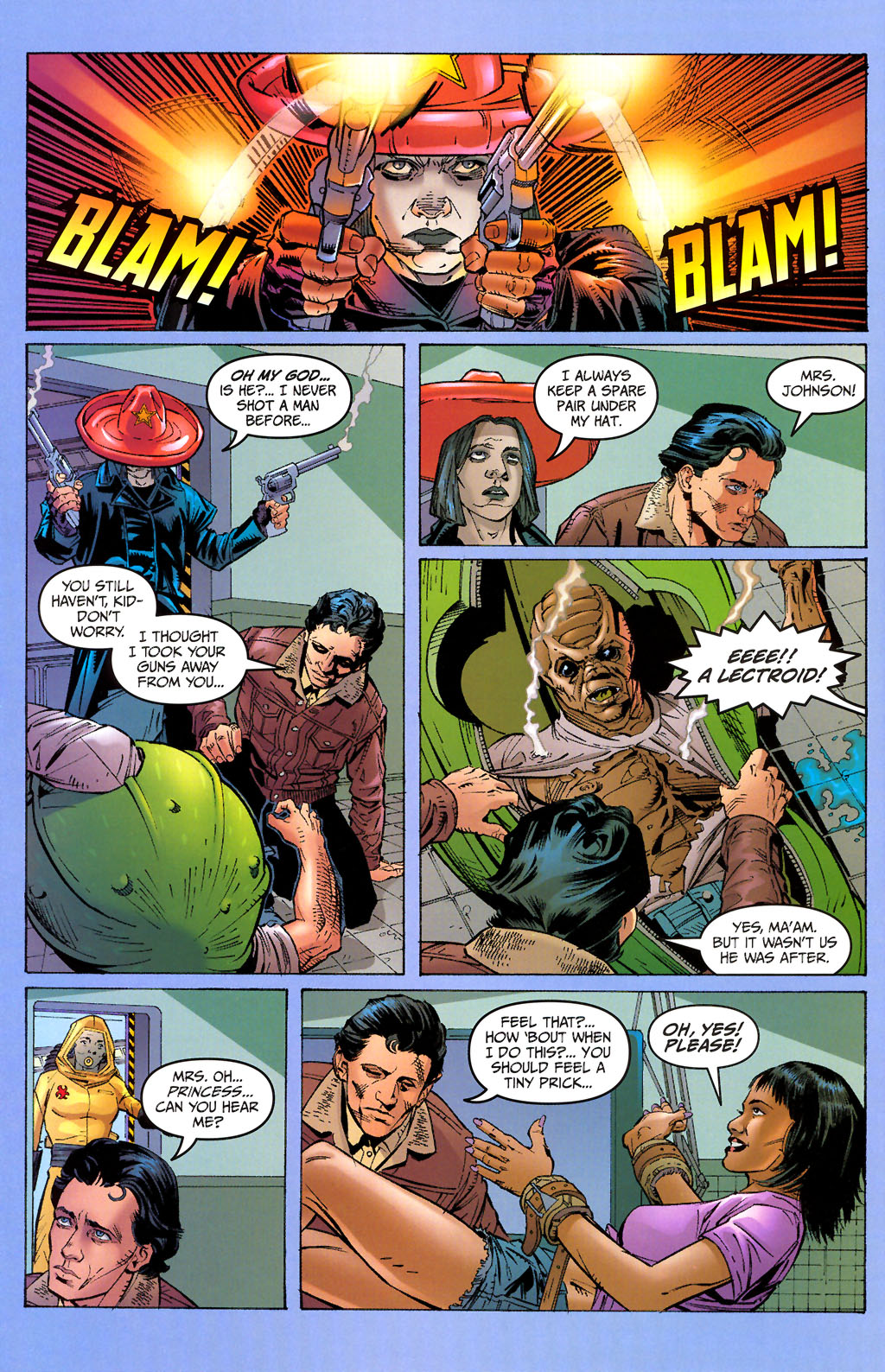 Read online Buckaroo Banzai: Return of the Screw (2006) comic -  Issue #2 - 14