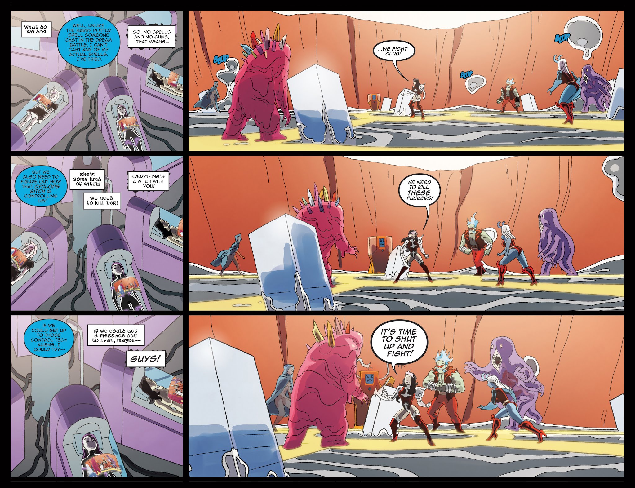 Read online Danger Doll Squad: Galactic Gladiators comic -  Issue #3 - 17