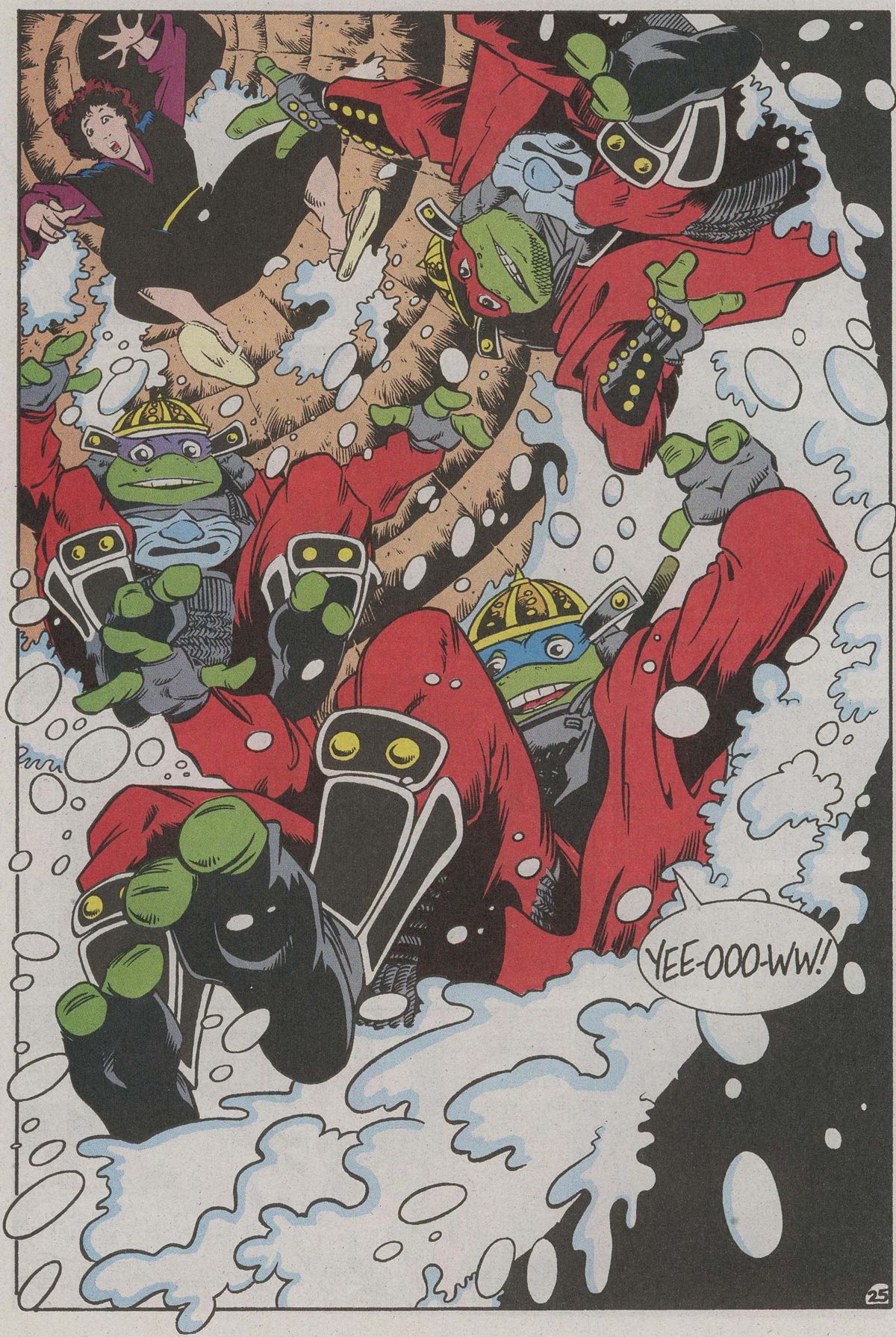 Read online Teenage Mutant Ninja Turtles III The Movie: The Turtles Are Back...In Time! comic -  Issue # Full - 26