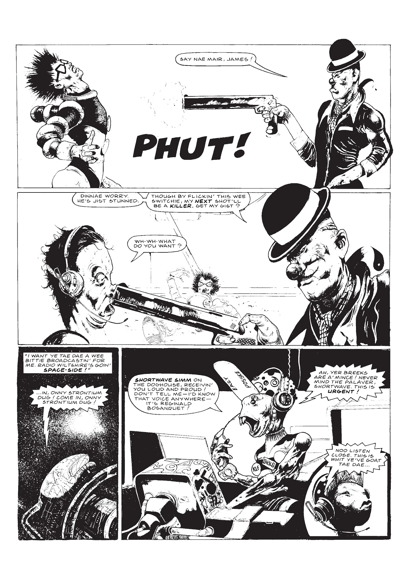 Read online Strontium Dog: Search/Destroy Agency Files comic -  Issue # TPB 5 - 121
