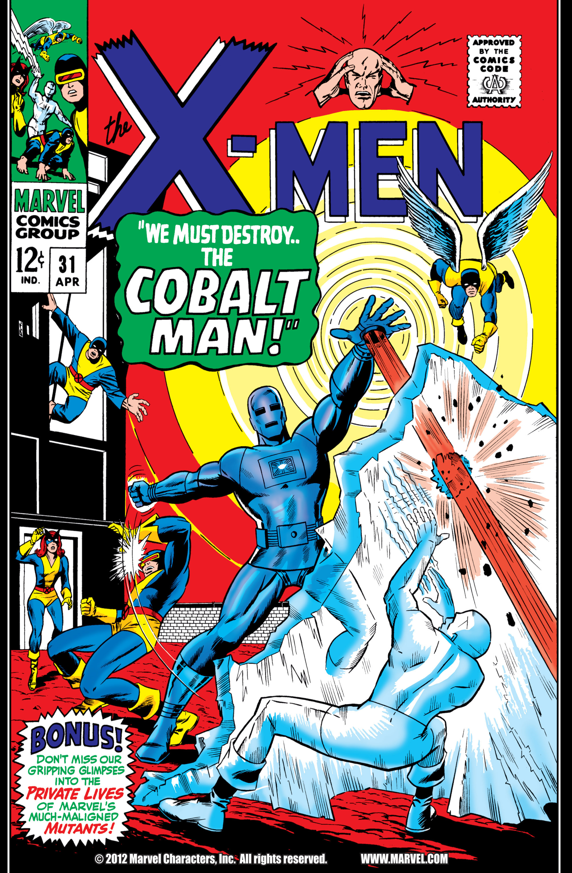Read online Uncanny X-Men (1963) comic -  Issue #31 - 1