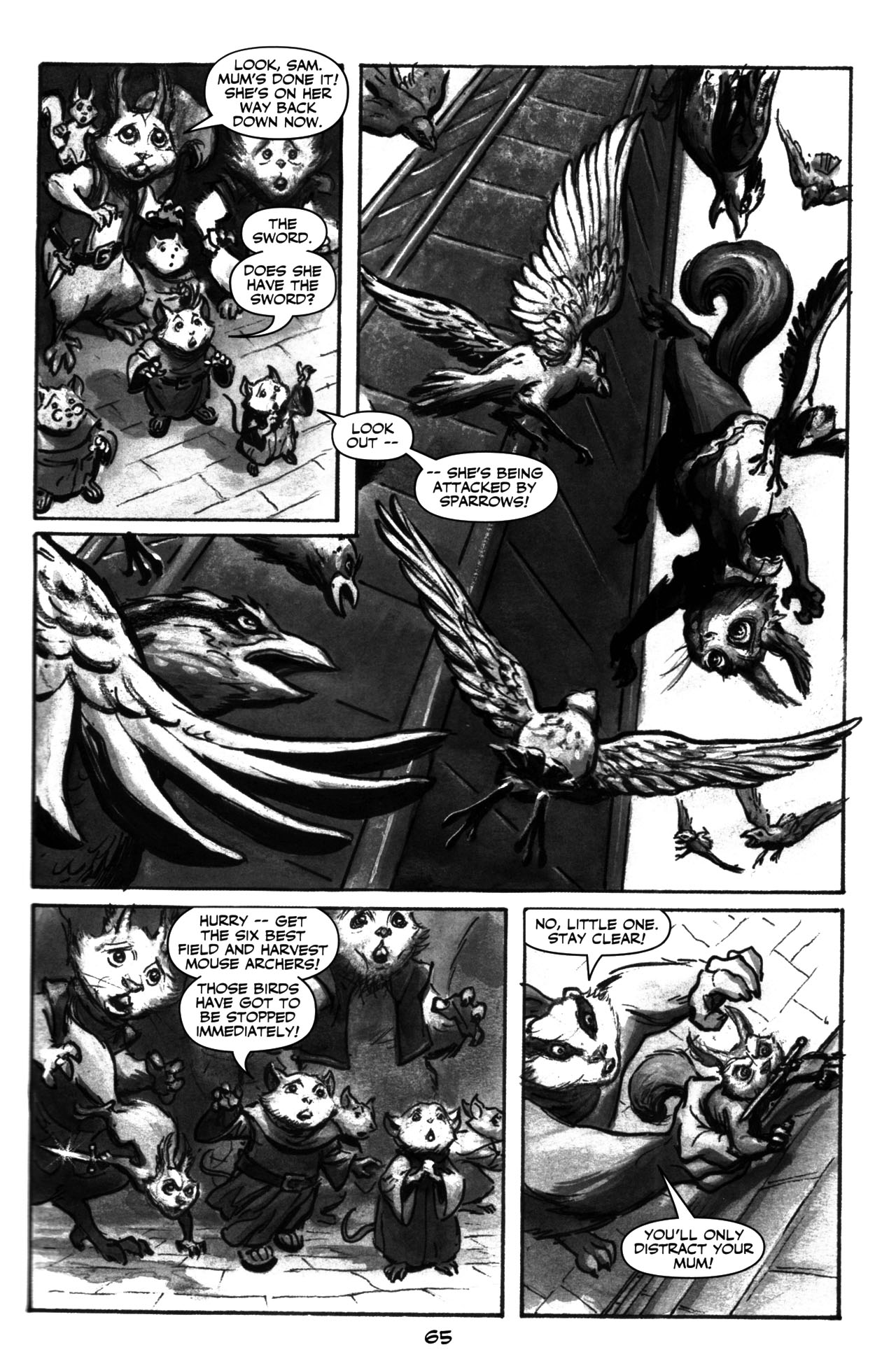 Read online Redwall: The Graphic Novel comic -  Issue # TPB - 70