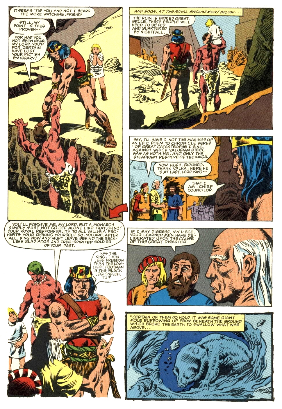 Read online Kull The Conqueror (1982) comic -  Issue #1 - 6