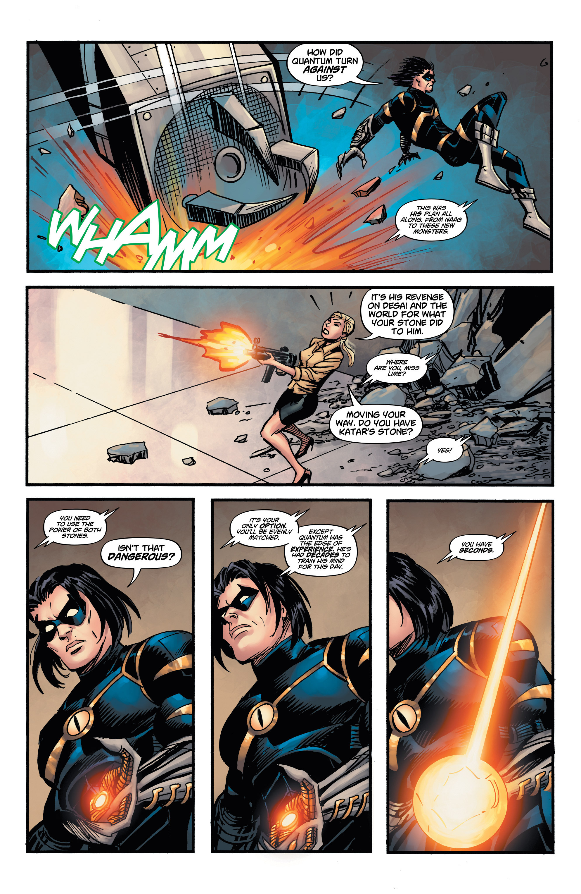 Read online Shadow Tiger comic -  Issue #4 - 19