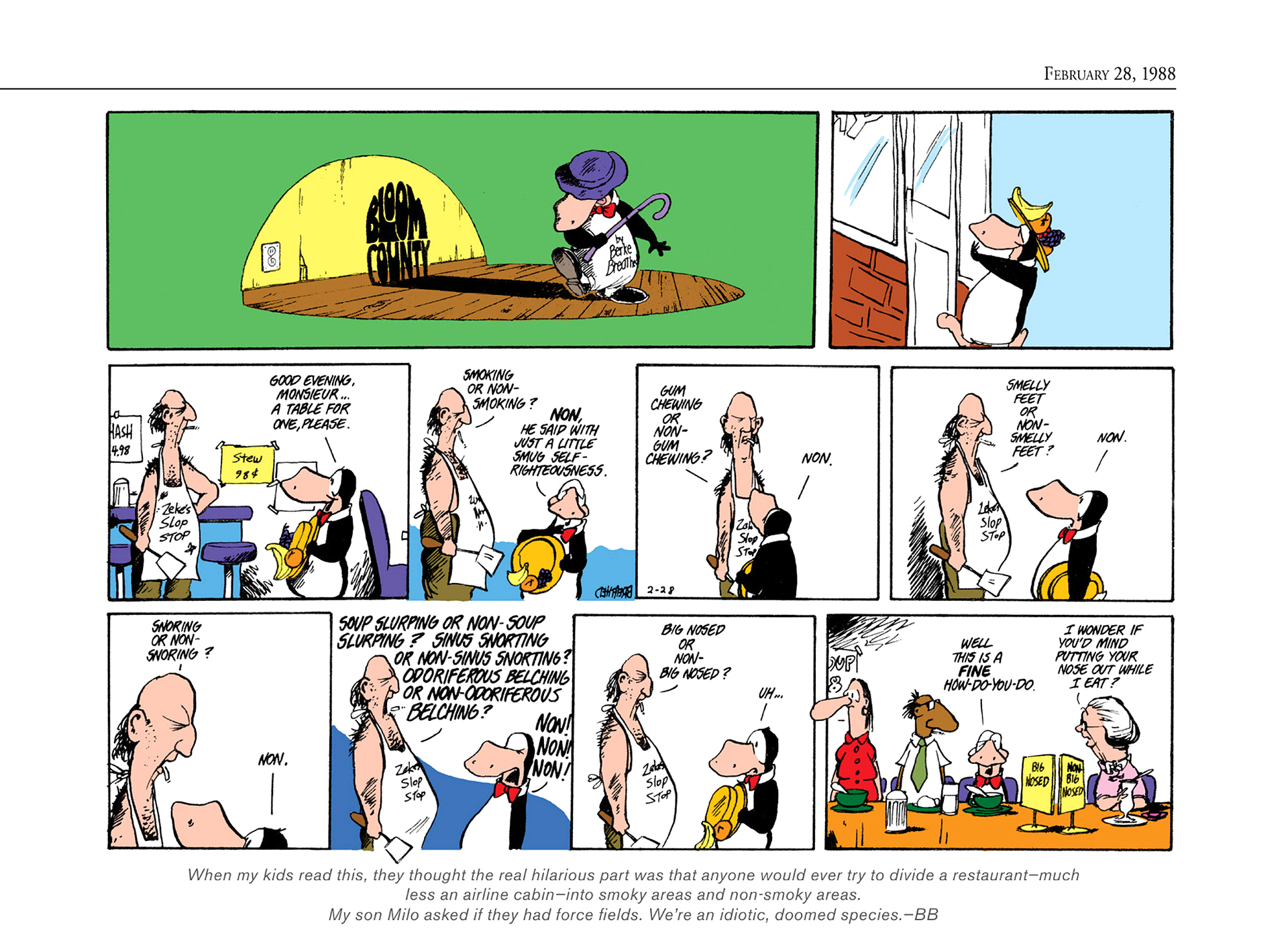 Read online The Bloom County Digital Library comic -  Issue # TPB 8 (Part 1) - 65