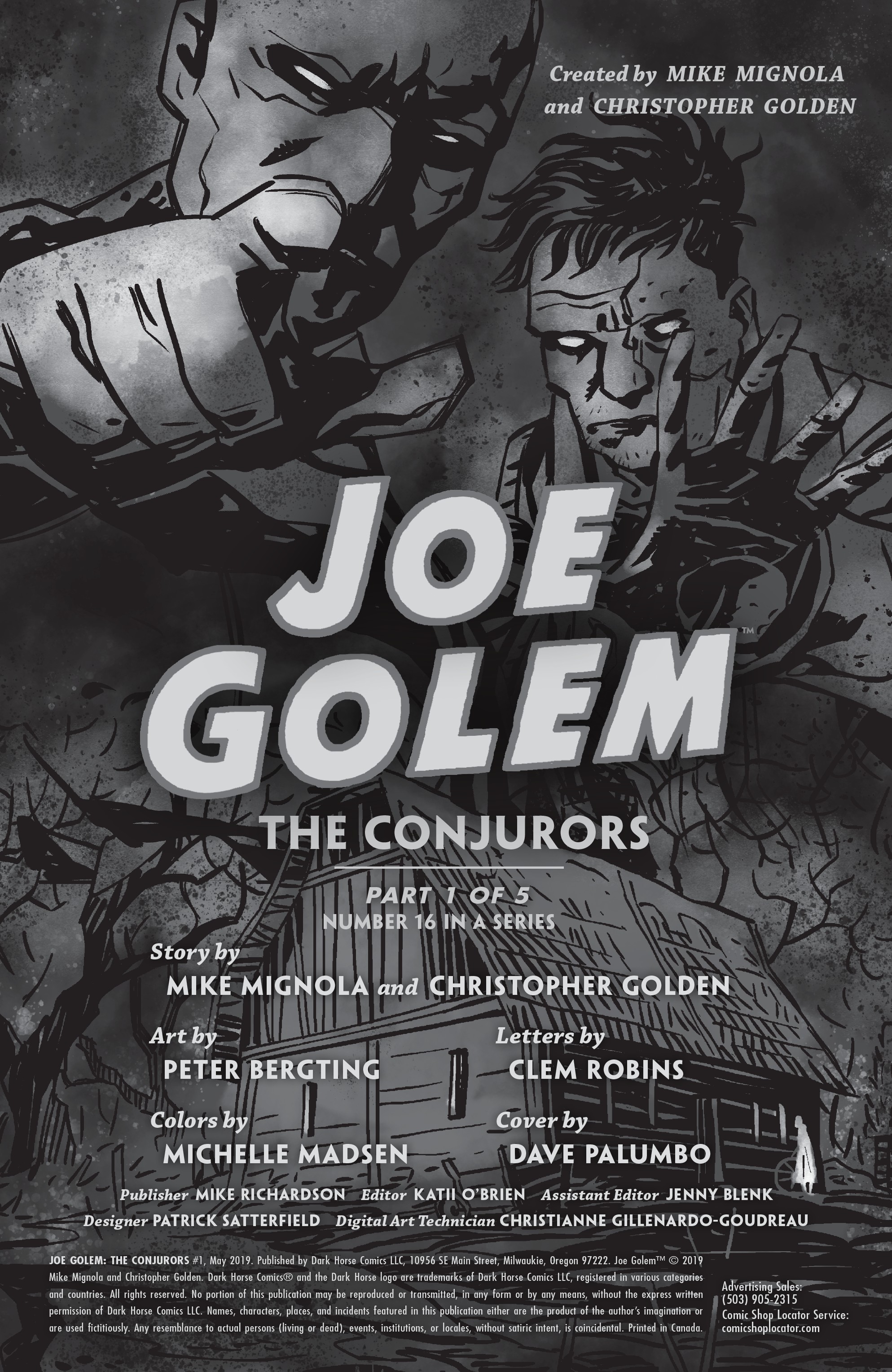 Read online Joe Golem: Occult Detective--The Conjurors comic -  Issue #1 - 2