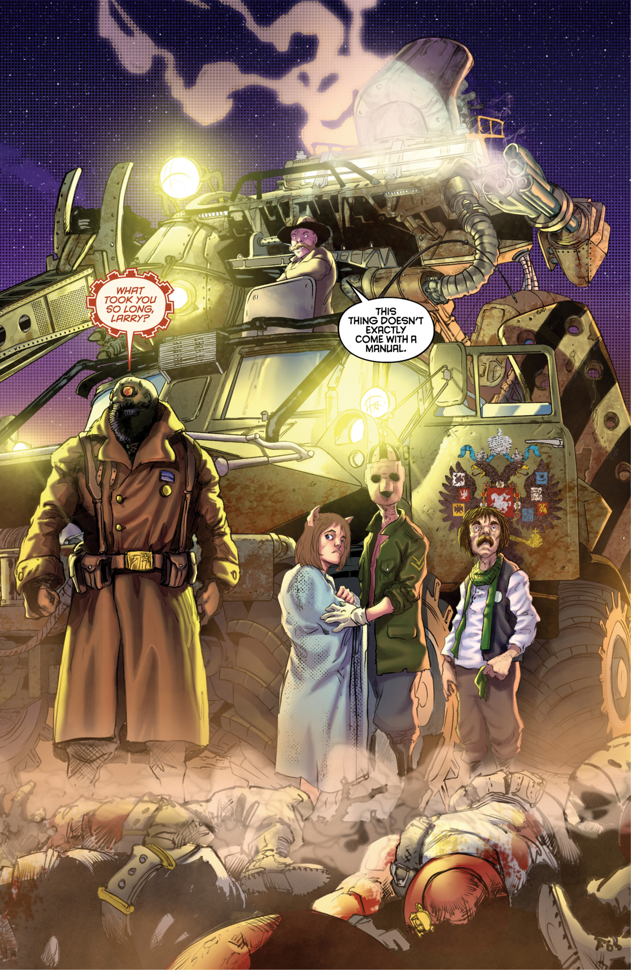 Read online Broken Gargoyles comic -  Issue #3 - 7