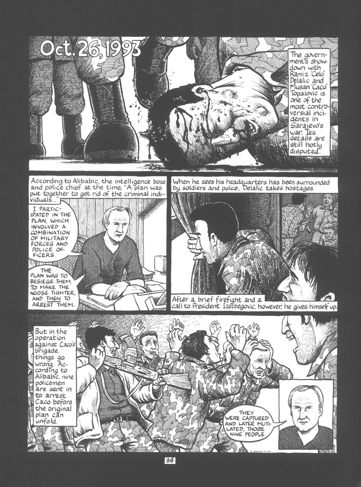Read online The Fixer: A Story from Sarajevo comic -  Issue # TPB - 92