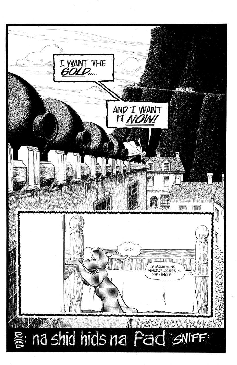 Read online Cerebus comic -  Issue #68 - 20