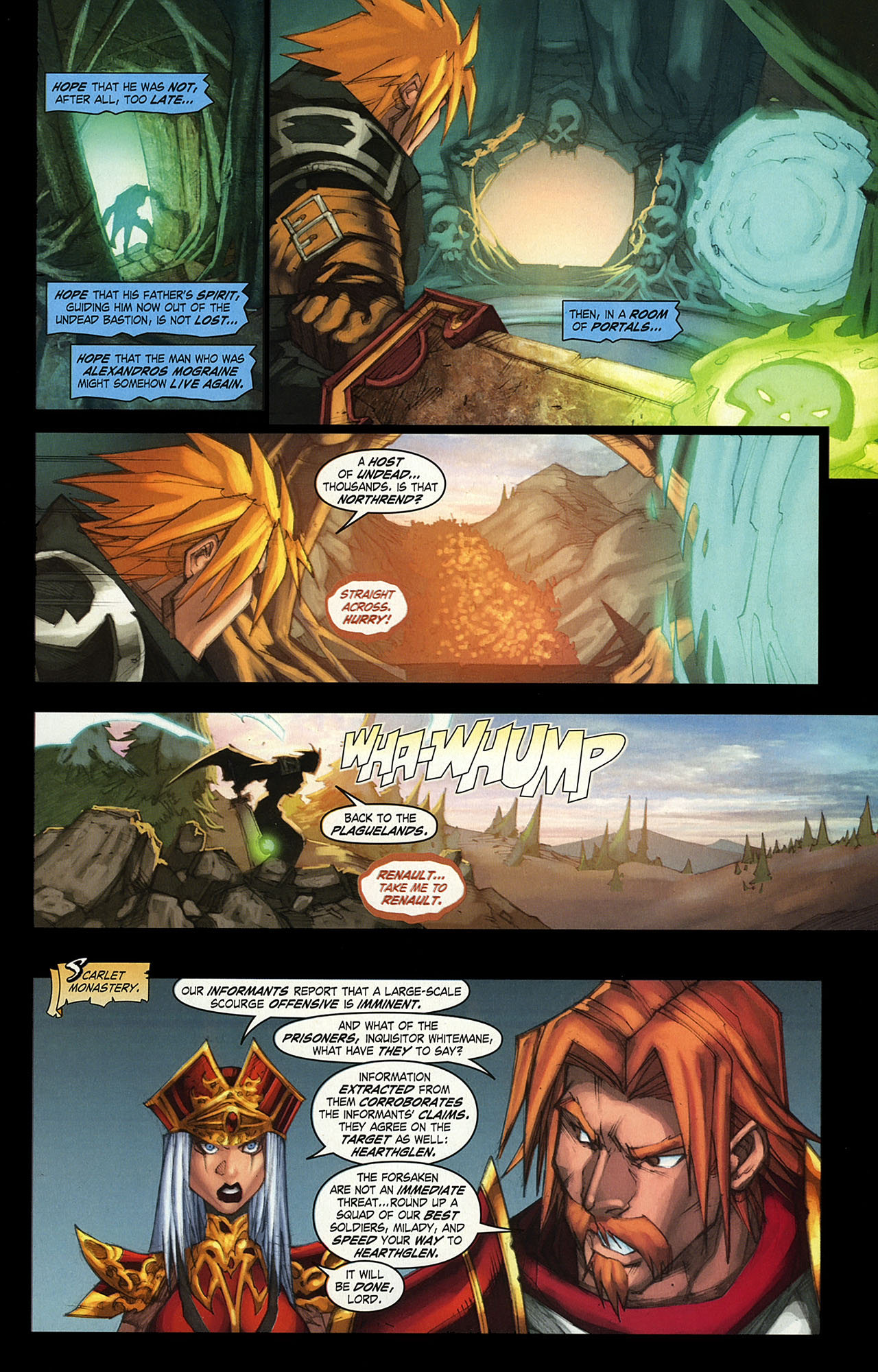 Read online World of Warcraft: Ashbringer comic -  Issue #3 - 28