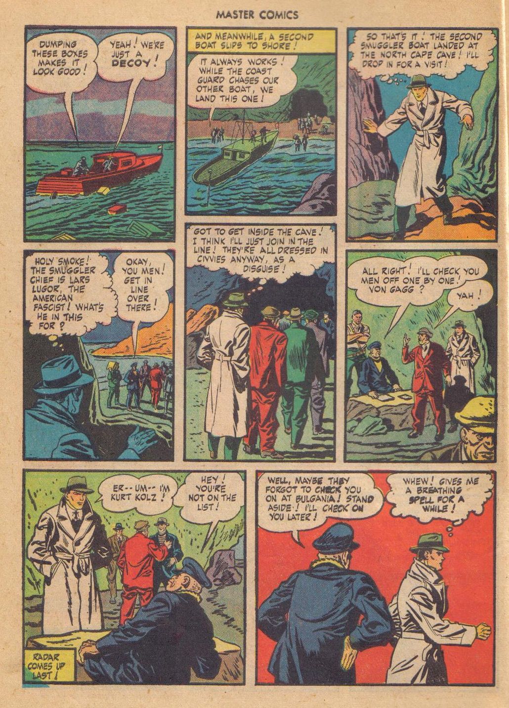Read online Master Comics comic -  Issue #64 - 6