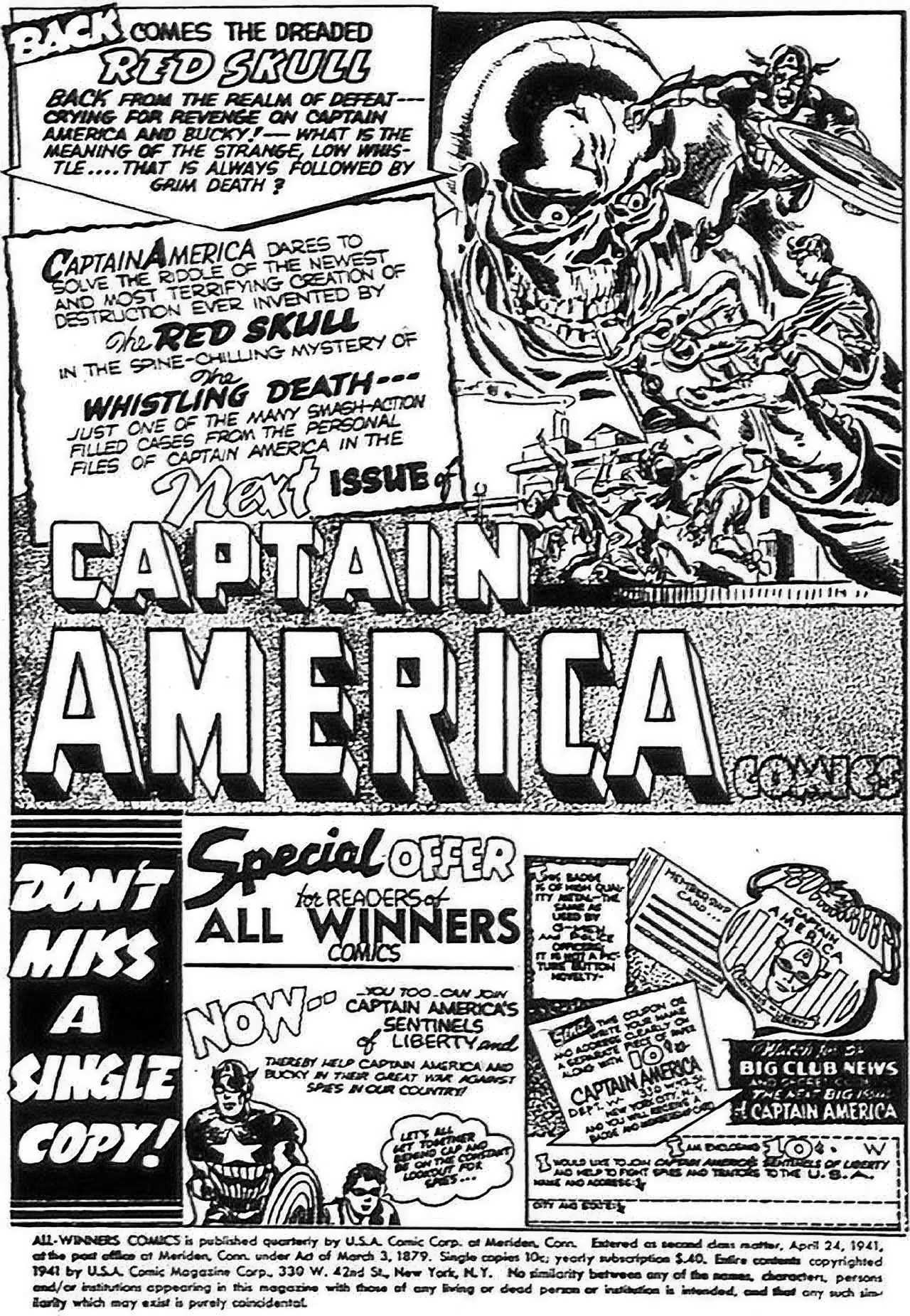Read online All-Winners Comics comic -  Issue #2 - 2