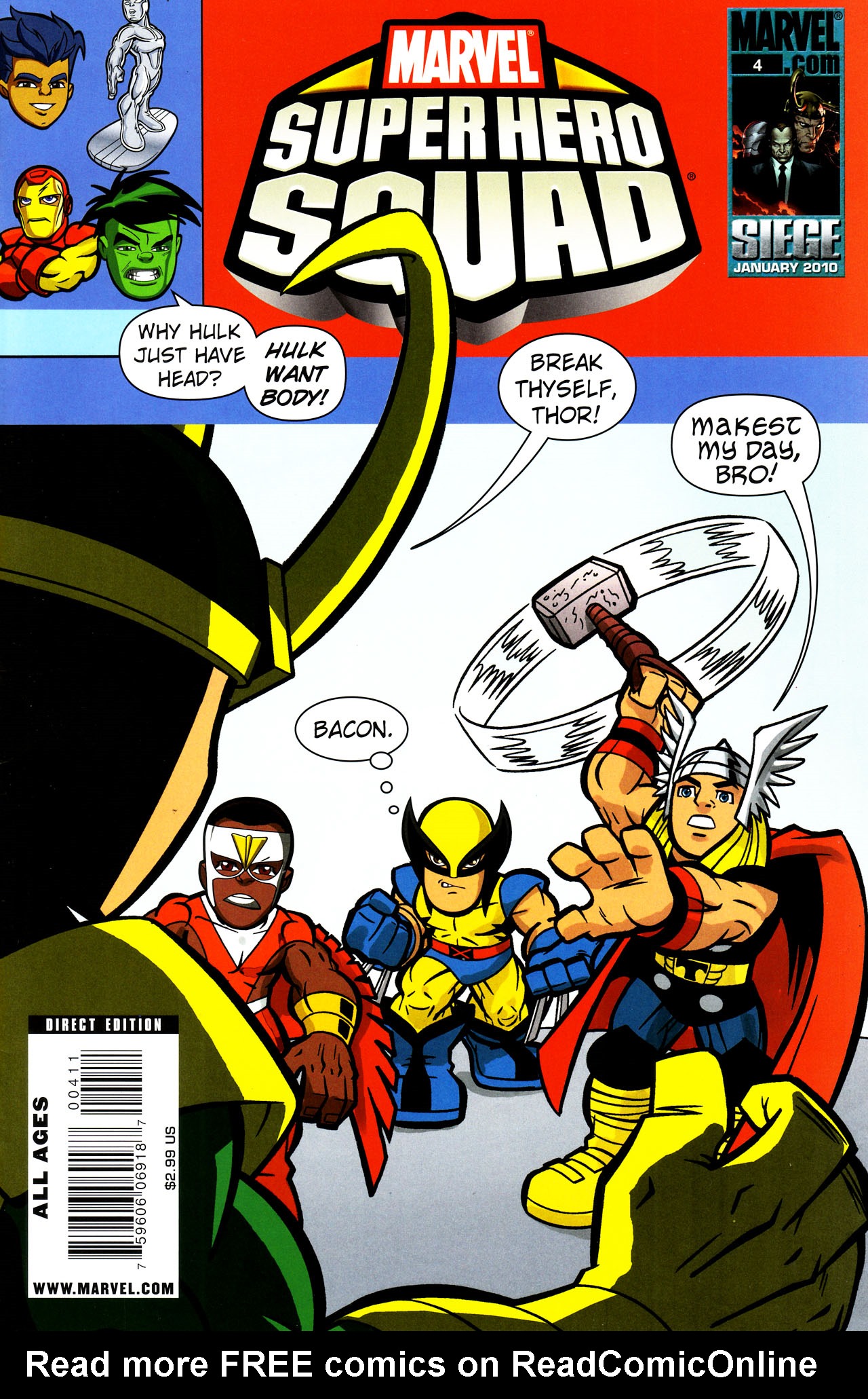 Read online Marvel Super Hero Squad comic -  Issue #4 - 1