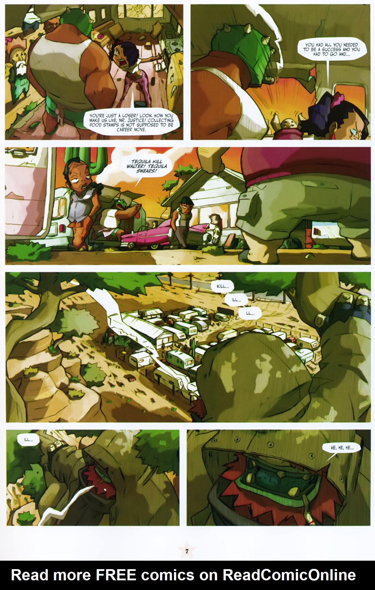 Read online Lucha Libre comic -  Issue #2 - 9