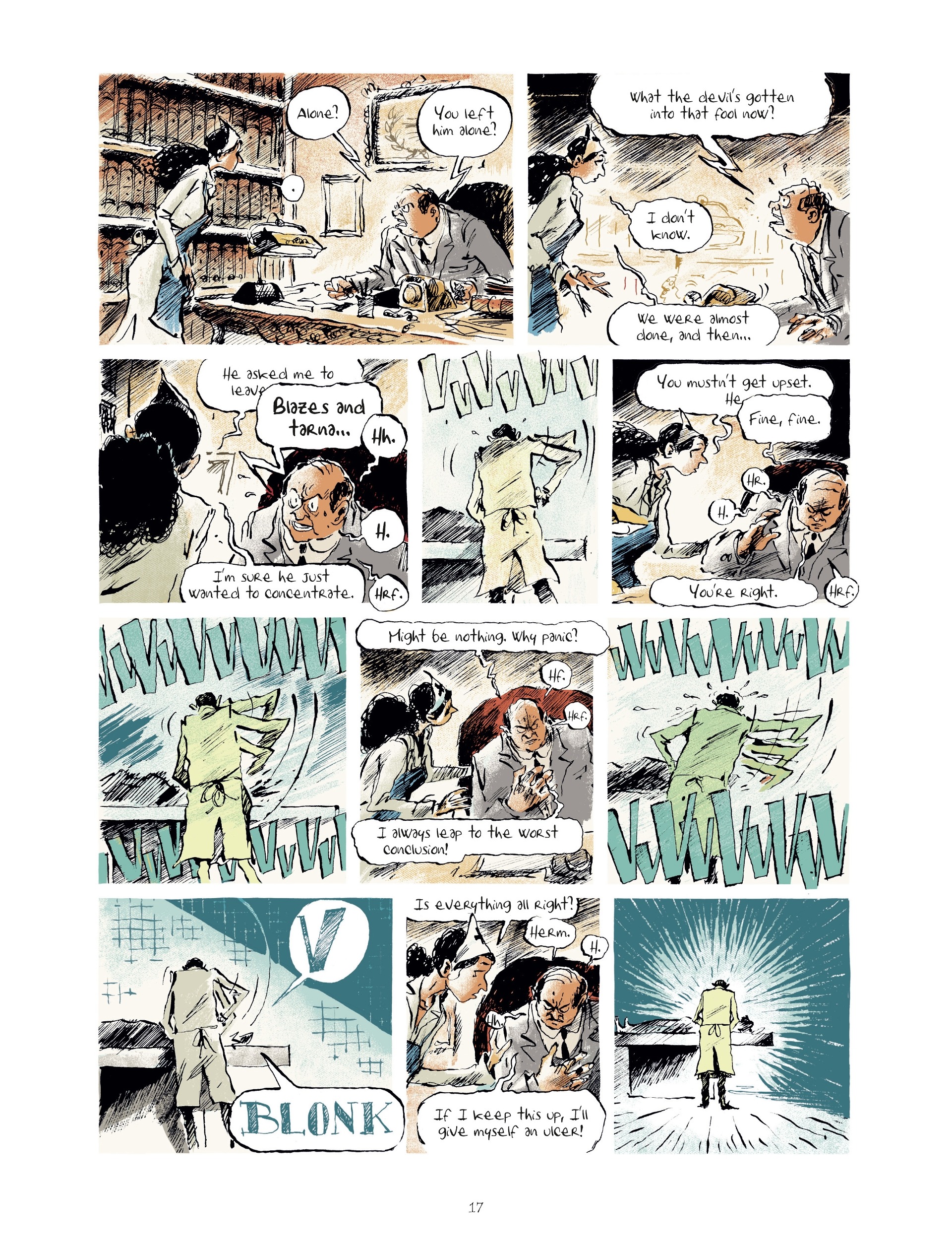 Read online Brain Drain comic -  Issue #1 - 16