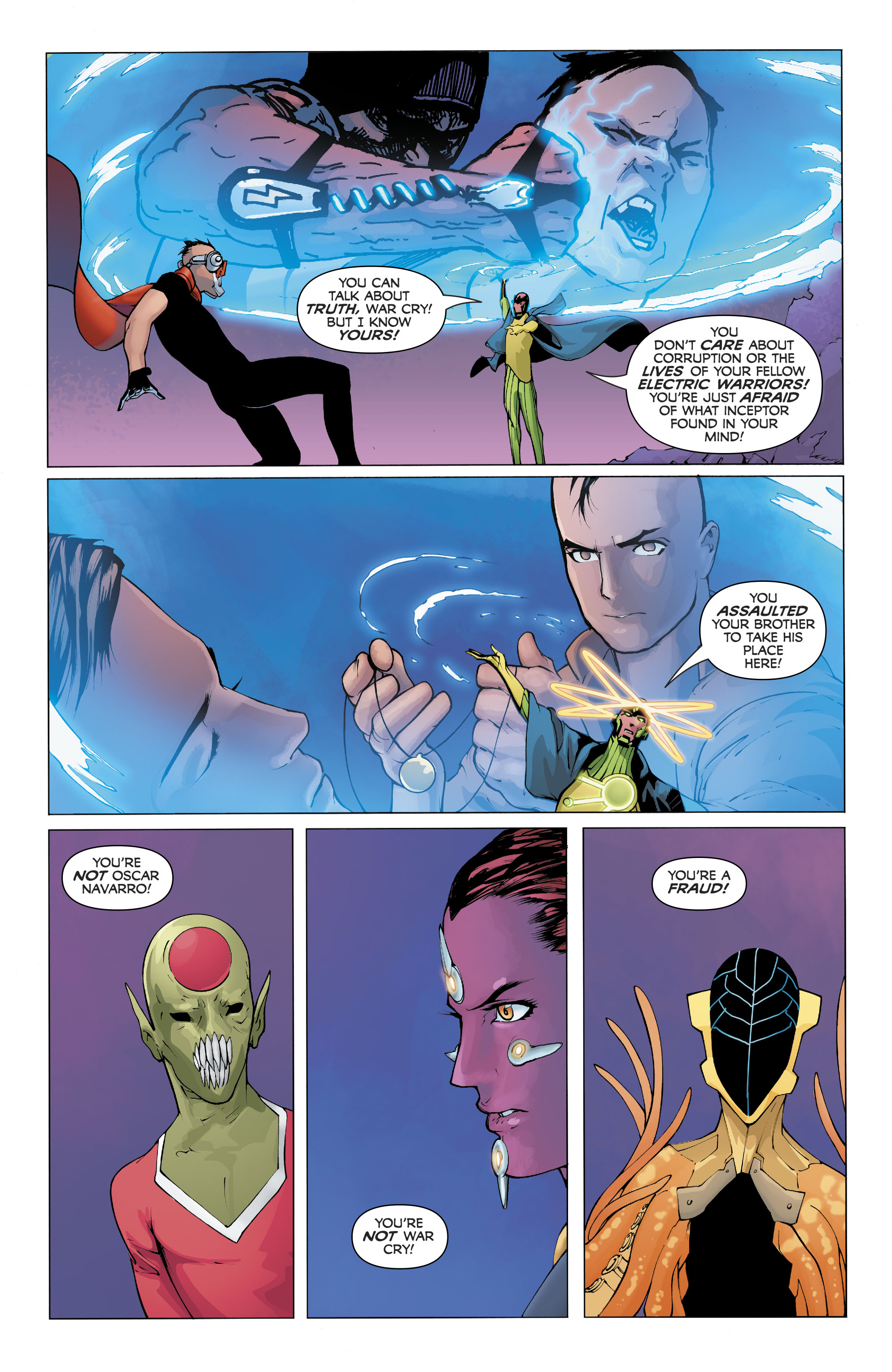 Read online Electric Warriors comic -  Issue #5 - 14