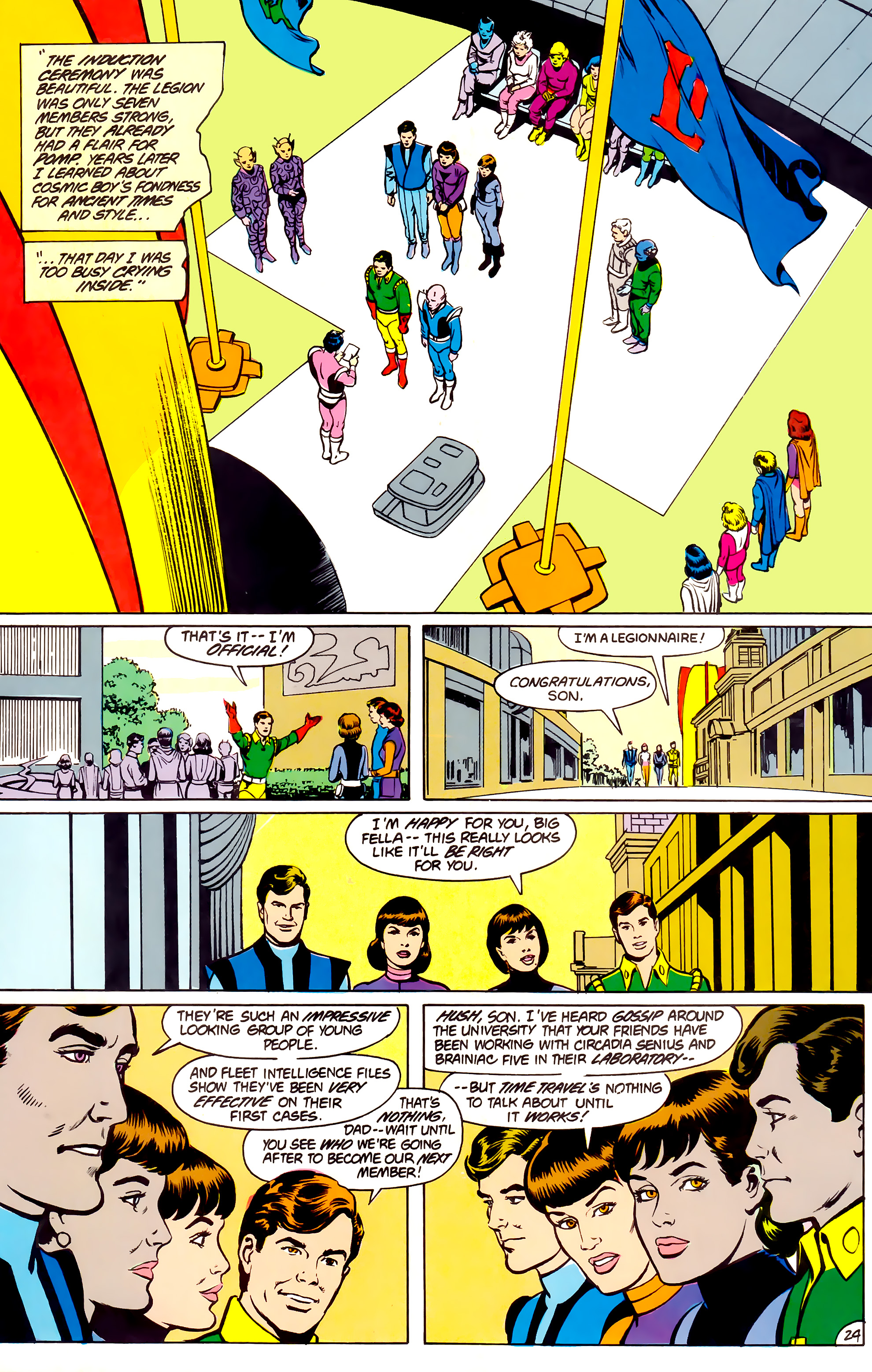 Legion of Super-Heroes (1984) 39 Page 24