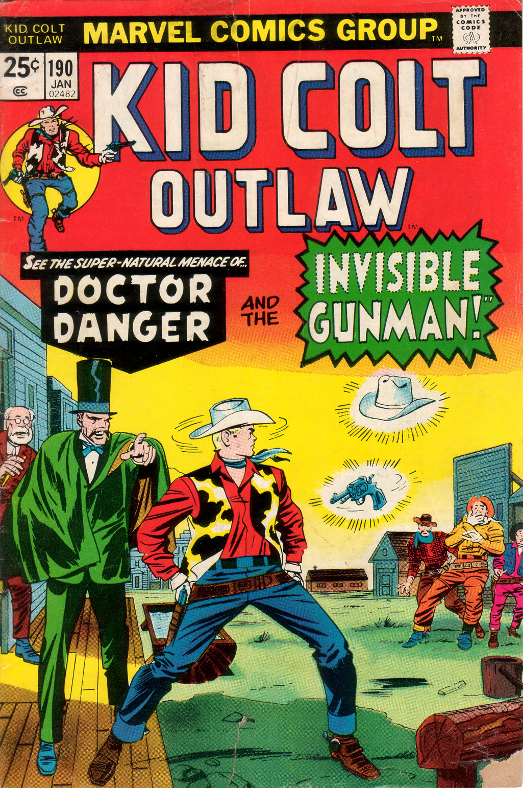 Read online Kid Colt Outlaw comic -  Issue #190 - 1