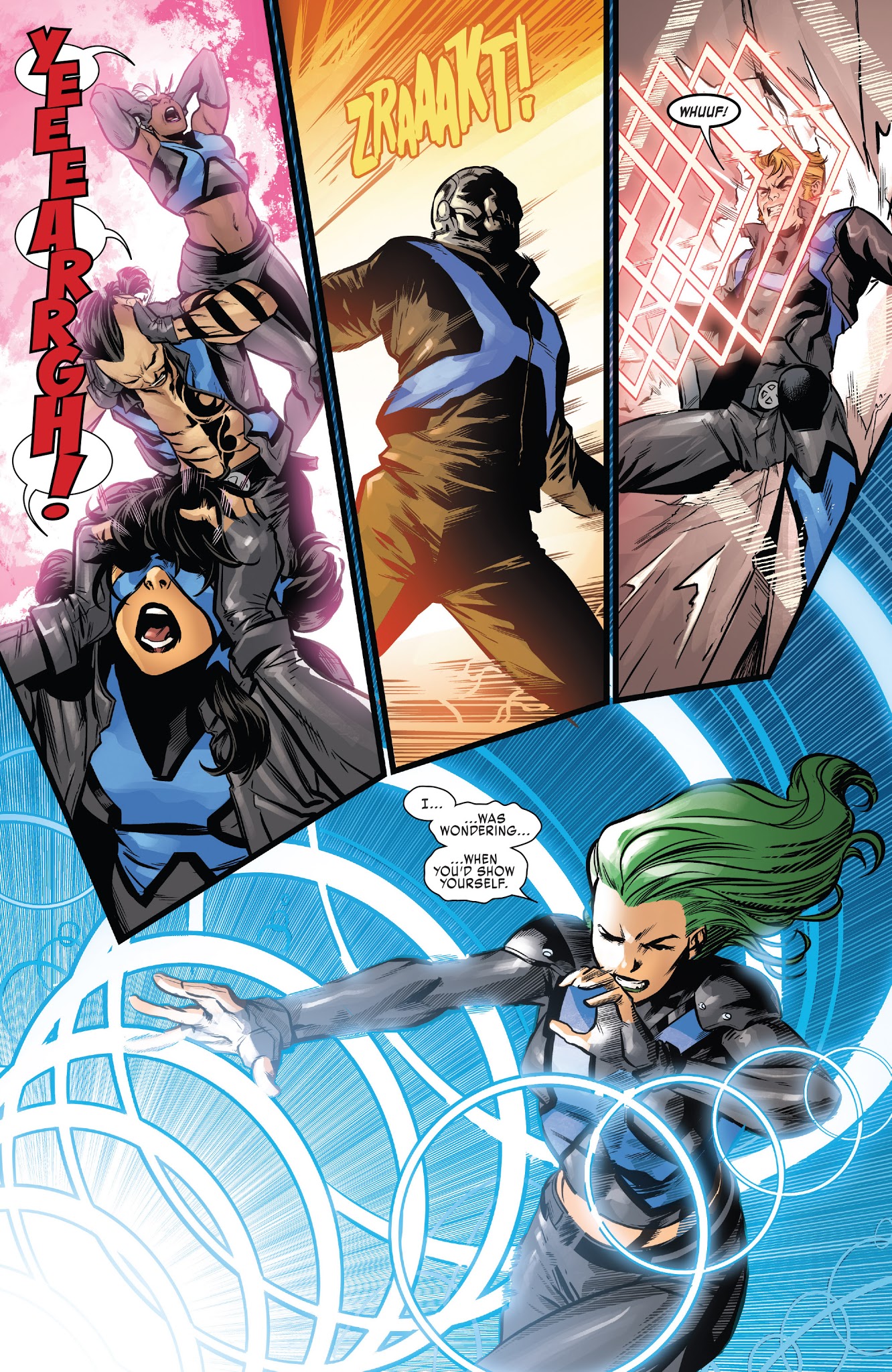 Read online X-Men: Blue comic -  Issue #27 - 19