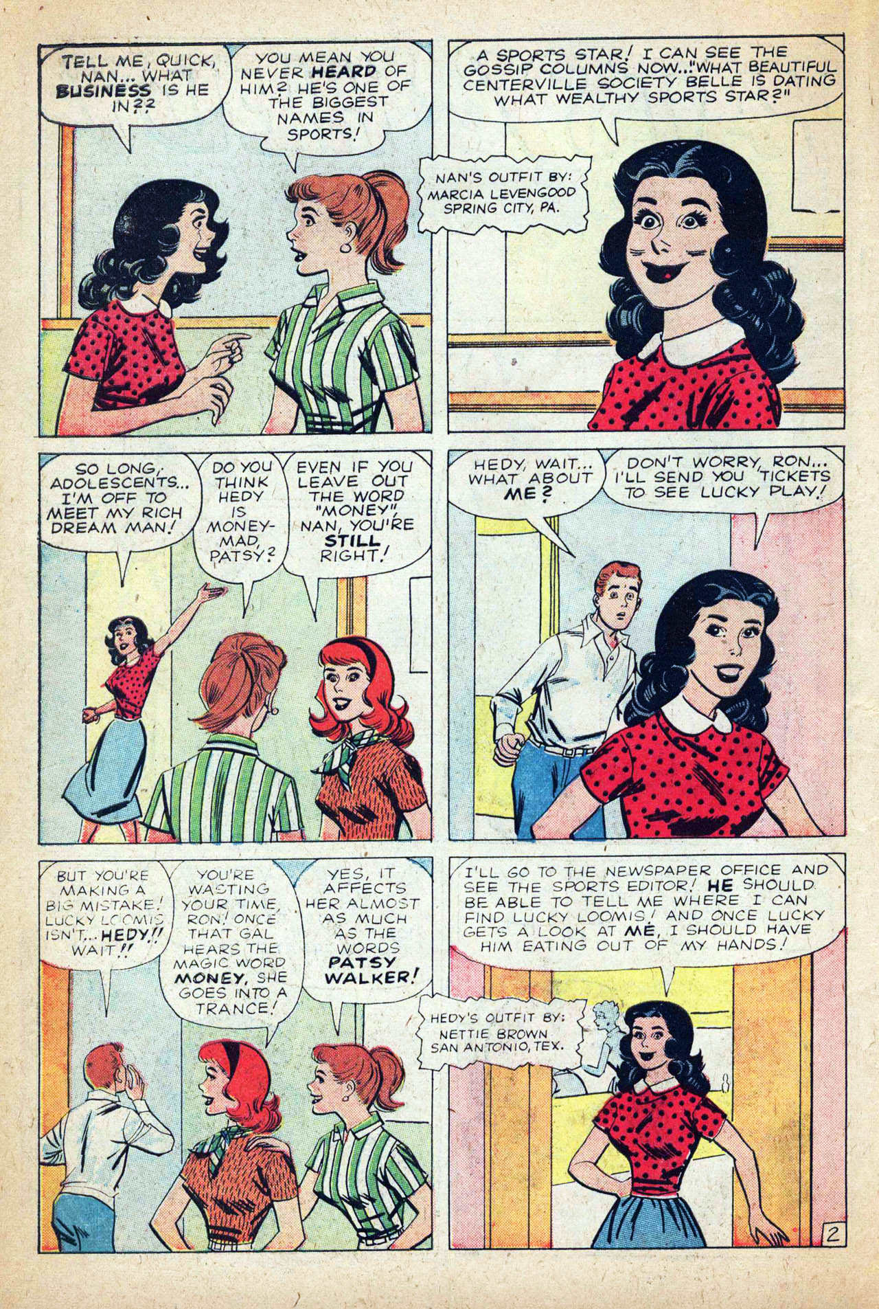 Read online Patsy and Hedy comic -  Issue #74 - 30