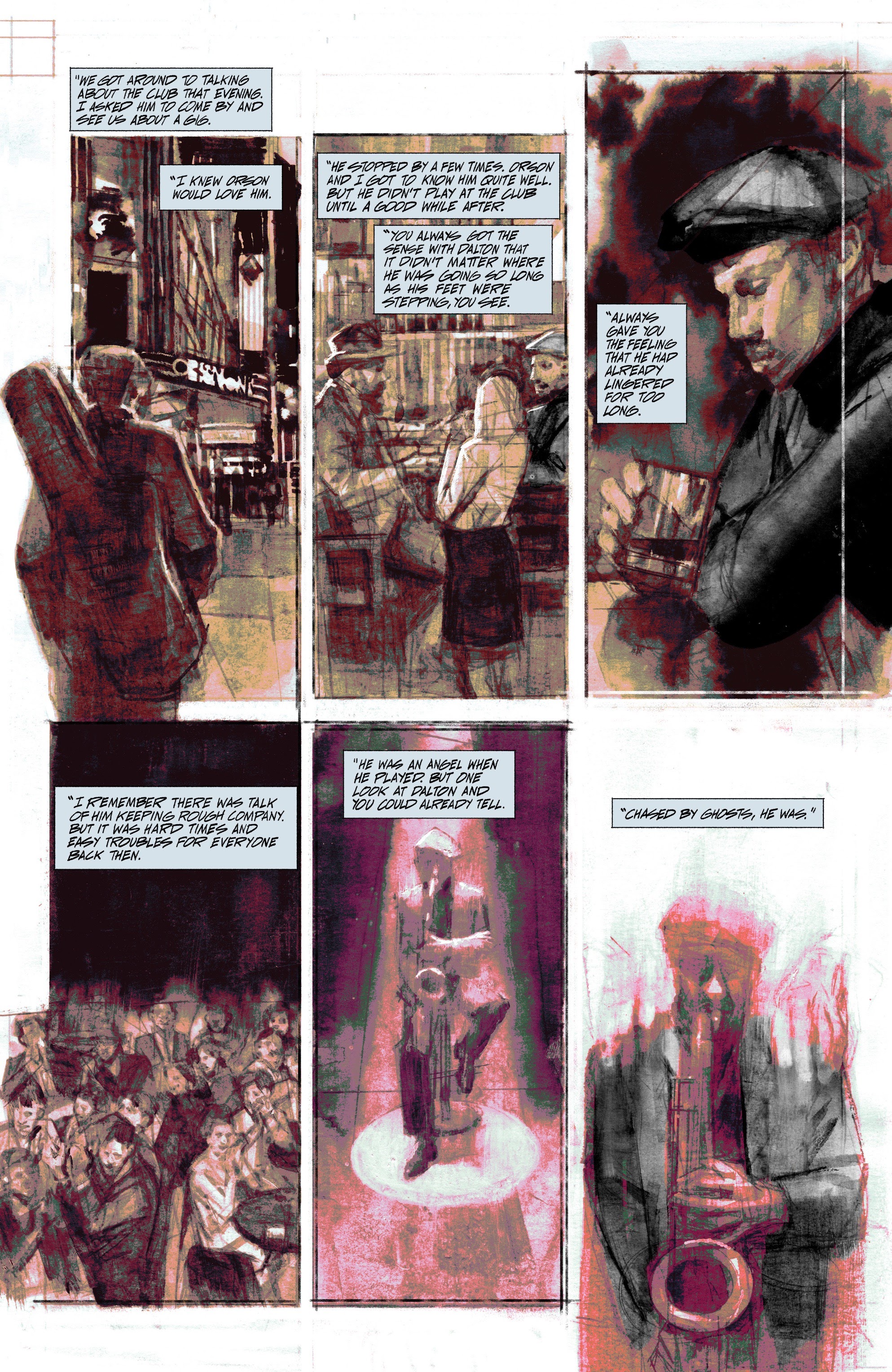 Read online Blue In Green comic -  Issue # TPB - 63