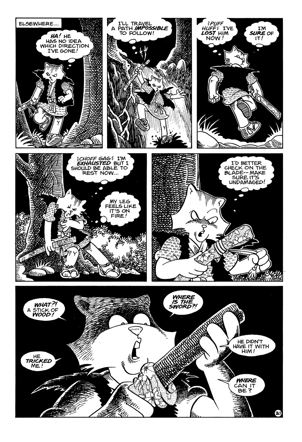 Read online Usagi Yojimbo (1987) comic -  Issue #12 - 22