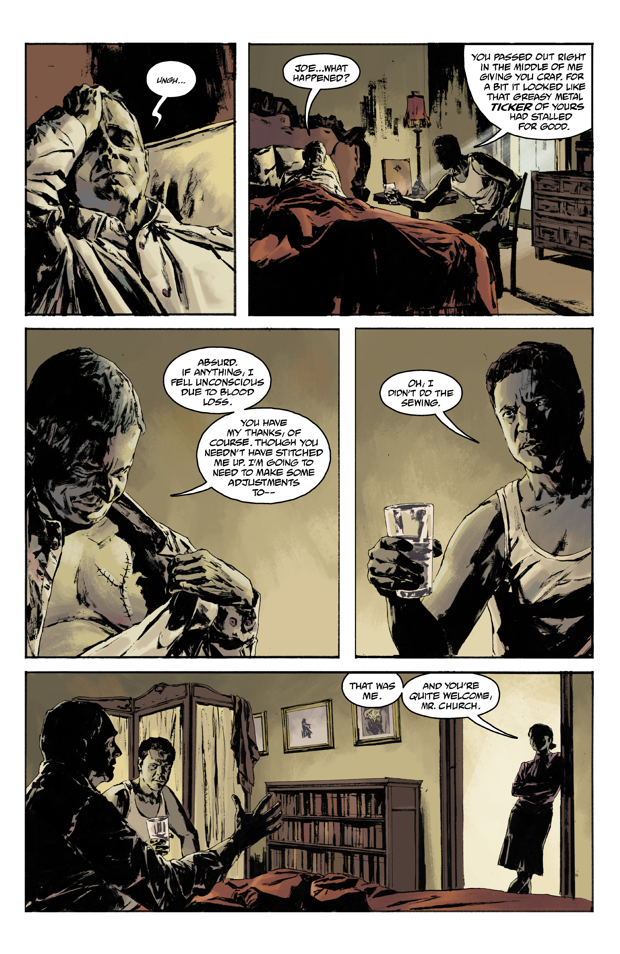 Read online Joe Golem comic -  Issue #5 - 16