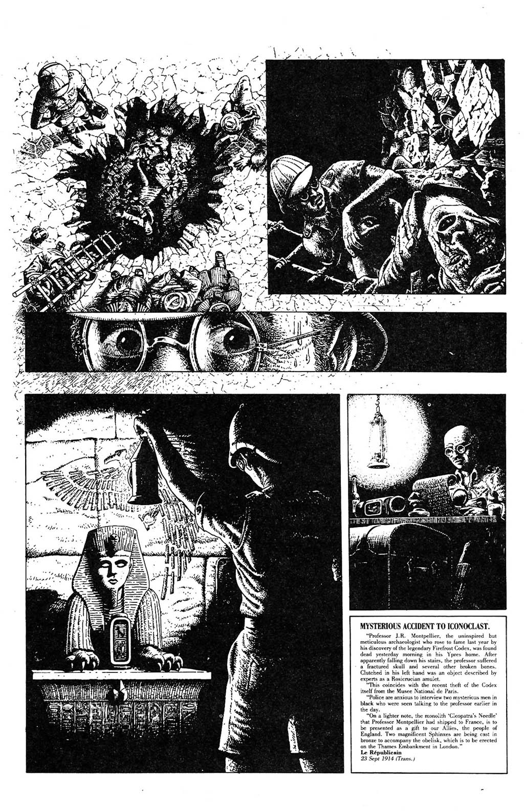 Read online The Adventures of Luther Arkwright comic -  Issue #1 - 13