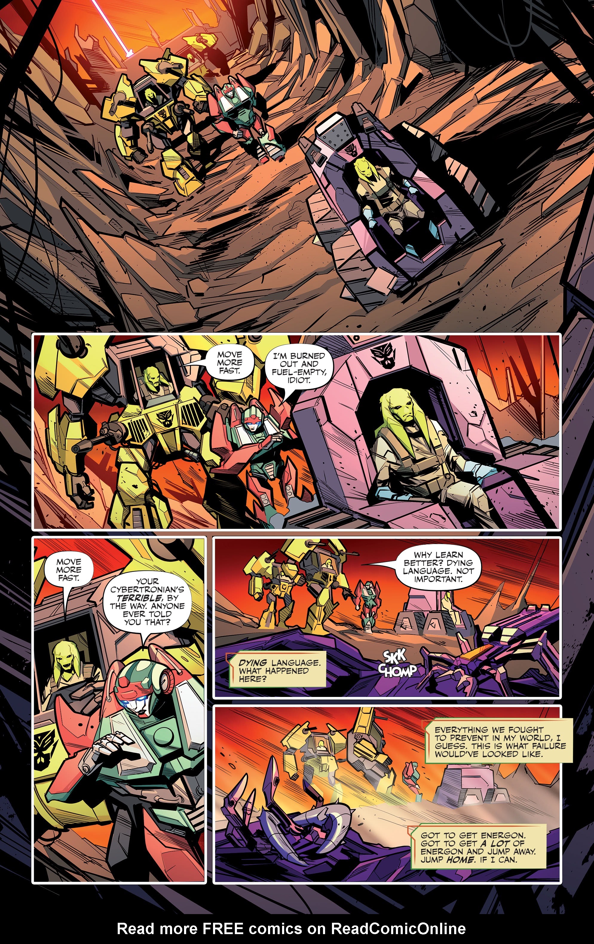 Read online Transformers (2019) comic -  Issue #32 - 8