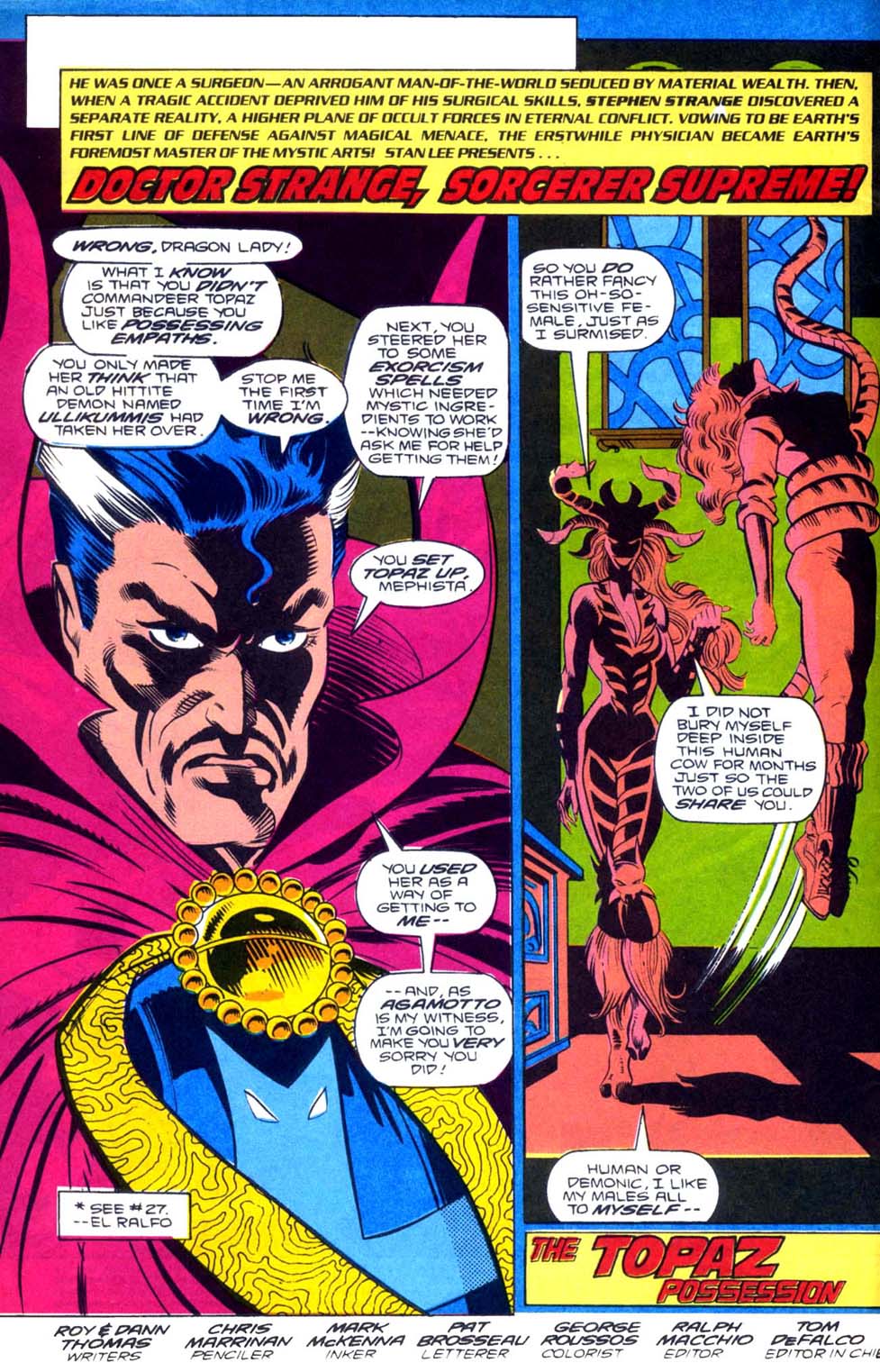 Read online Doctor Strange: Sorcerer Supreme comic -  Issue #30 - 3