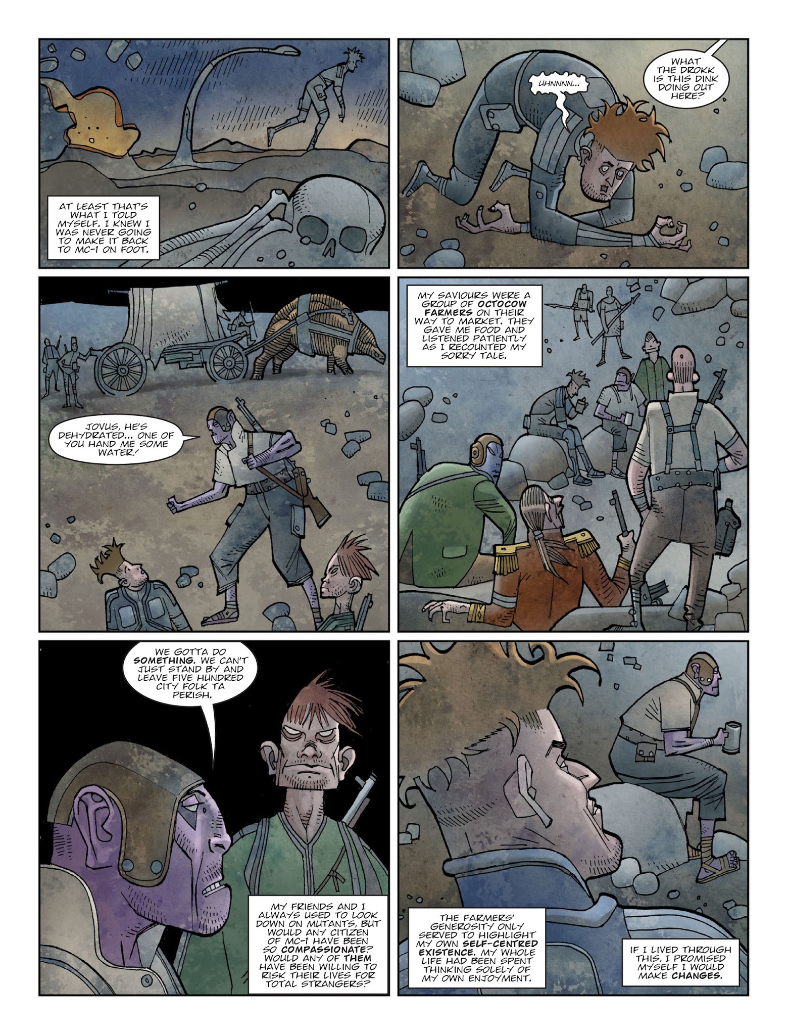 Read online 2000 AD comic -  Issue #2054 - 6