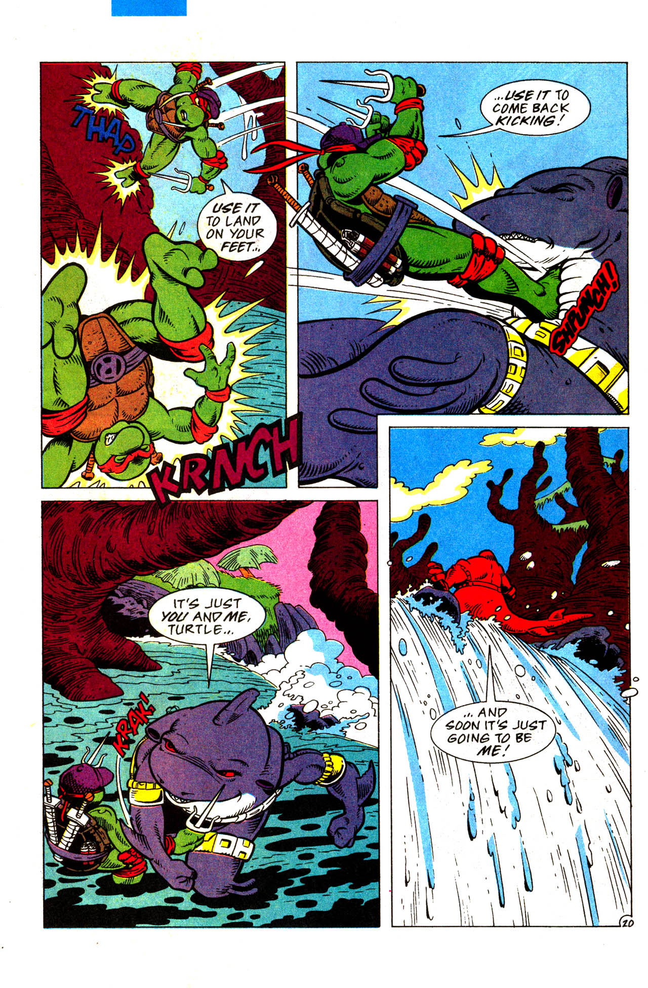 Read online Teenage Mutant Ninja Turtles Adventures (1989) comic -  Issue #44 - 23