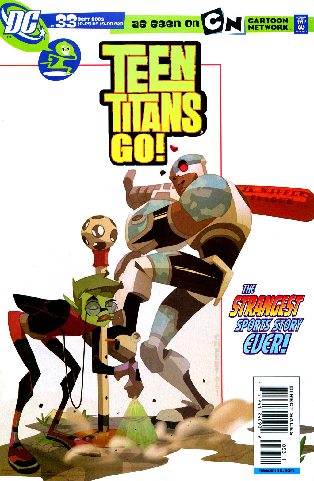 Read online Teen Titans Go! (2003) comic -  Issue #33 - 1
