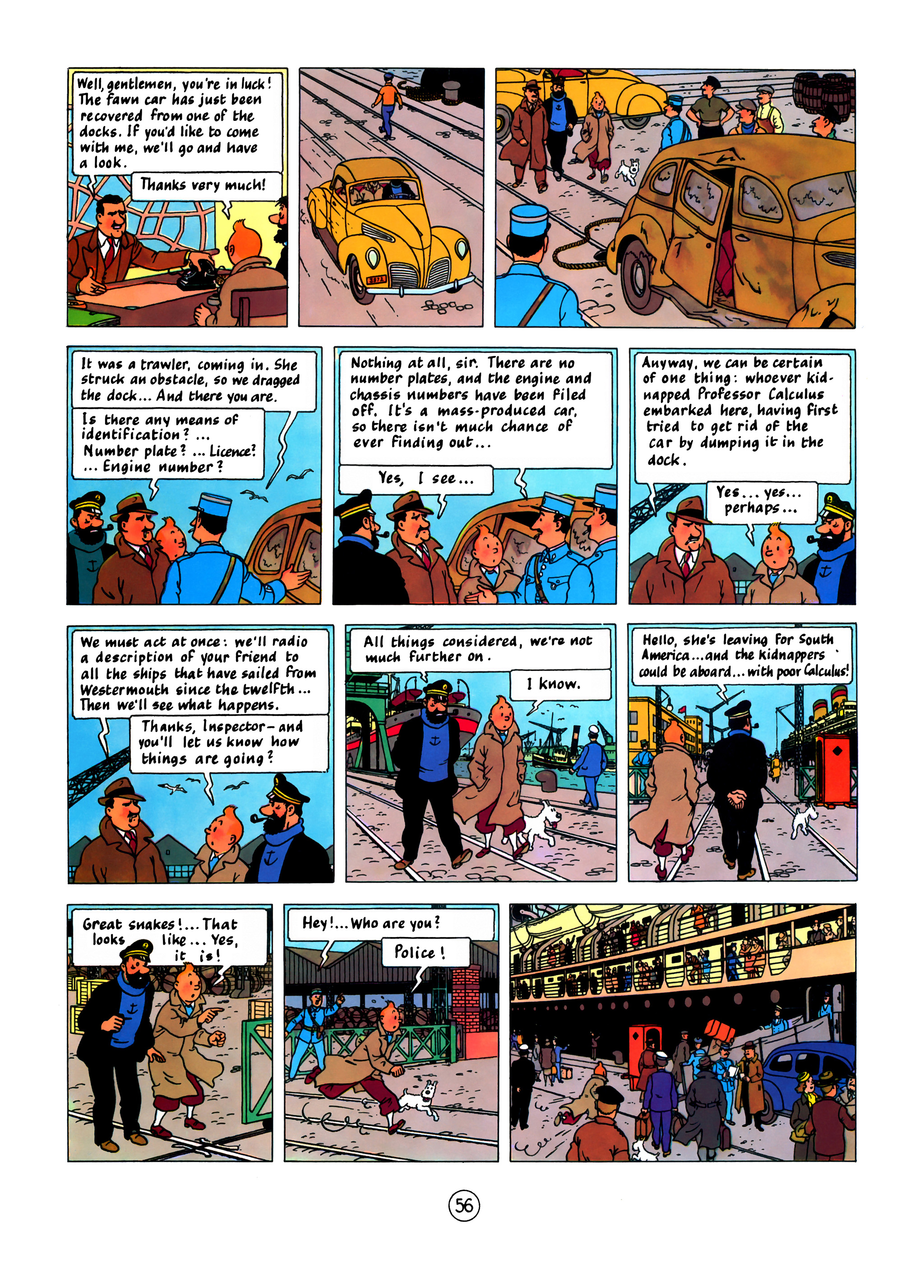 Read online The Adventures of Tintin comic -  Issue #13 - 59