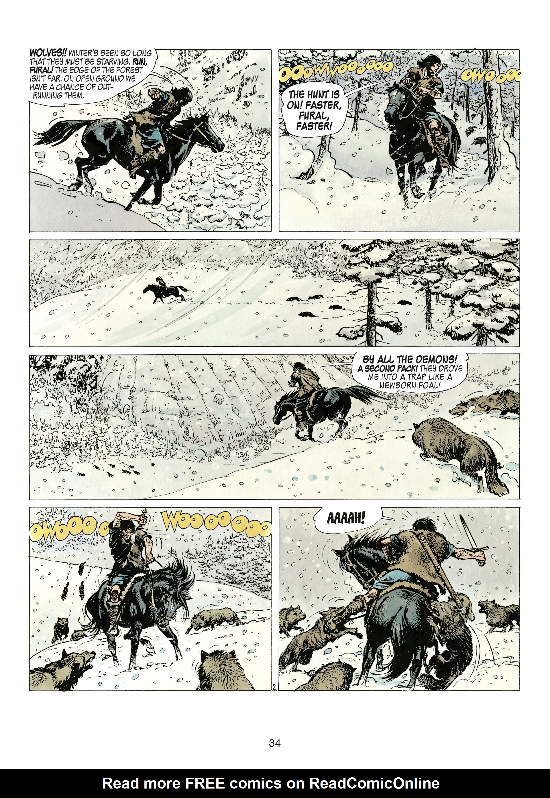 Read online Thorgal (2018) comic -  Issue #0 - 36