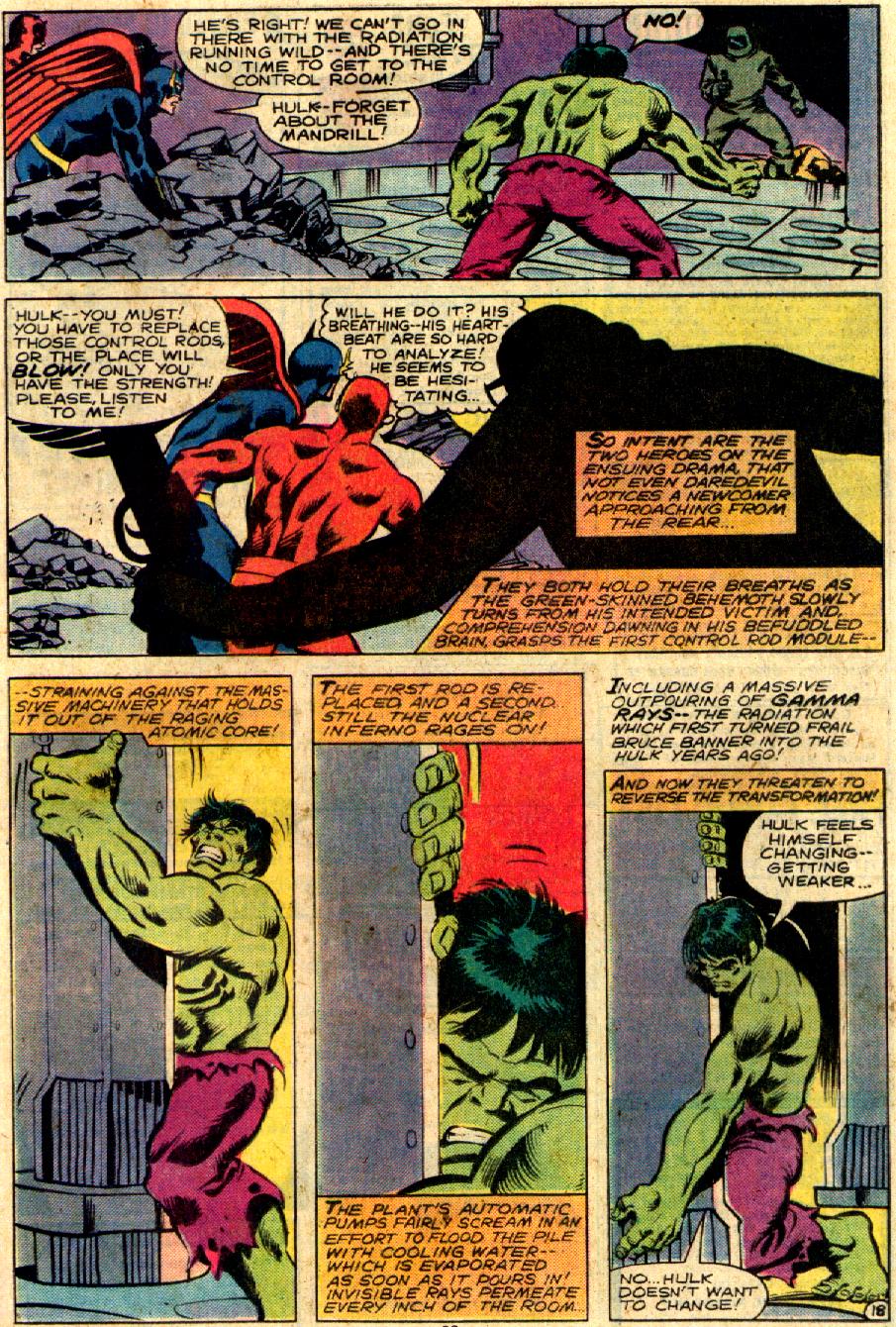 Read online The Defenders (1972) comic -  Issue #91 - 20