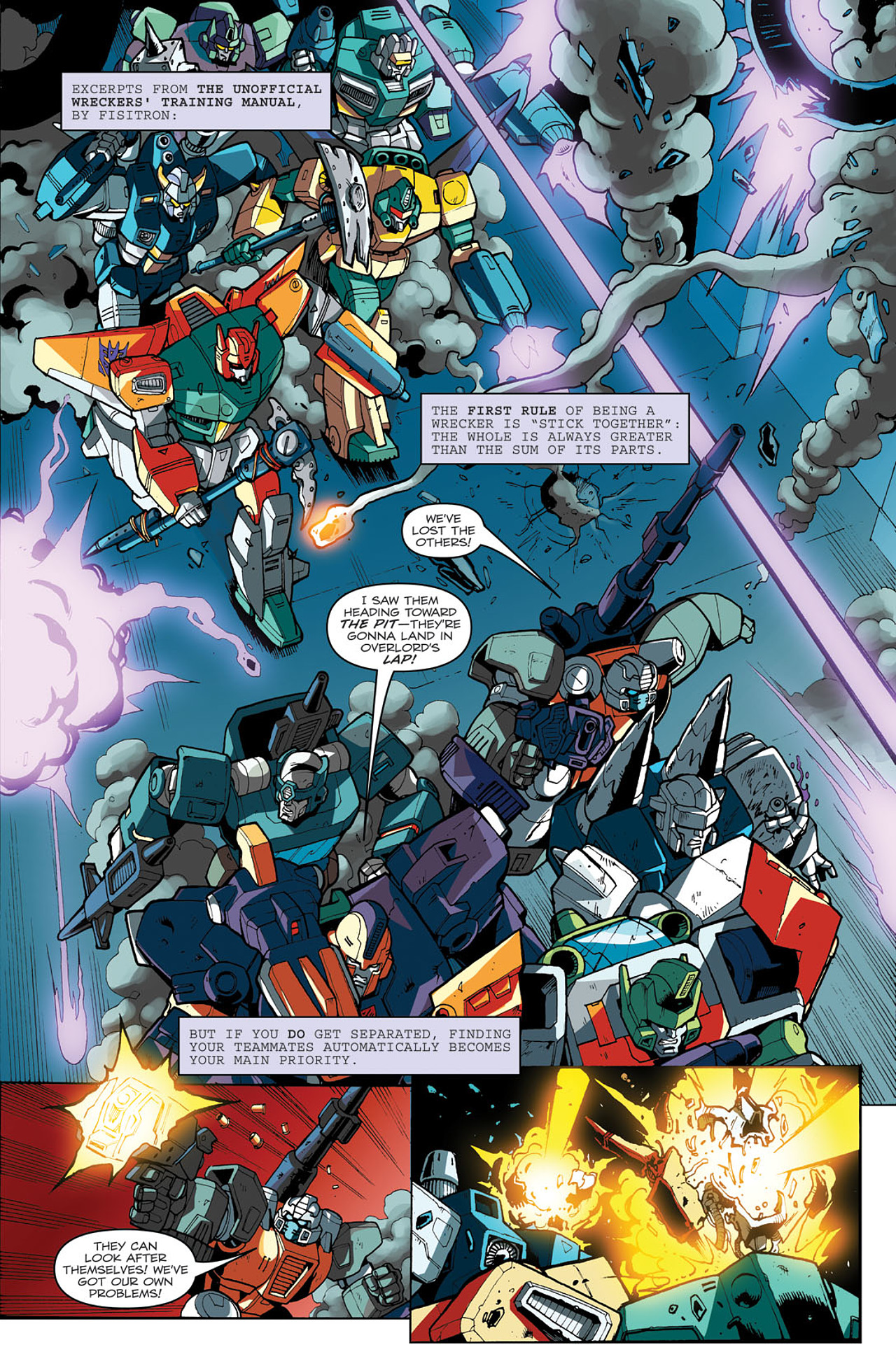 Read online Transformers: Last Stand of The Wreckers comic -  Issue #3 - 7