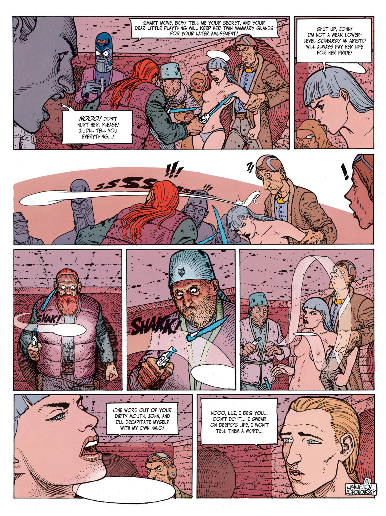 Read online Before the Incal comic -  Issue #4 - 44