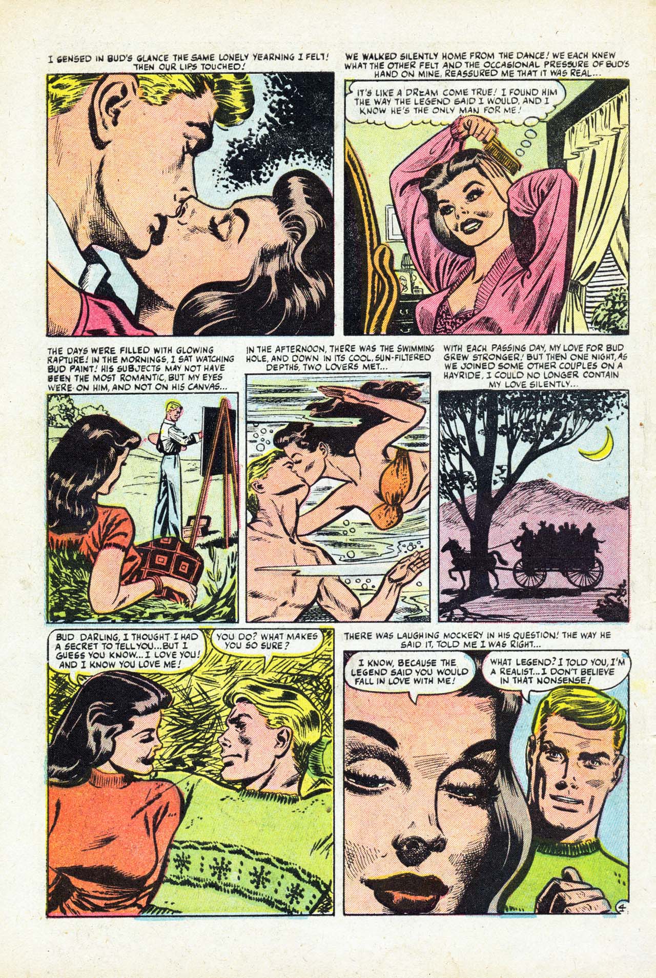 Read online Love Romances comic -  Issue #38 - 6