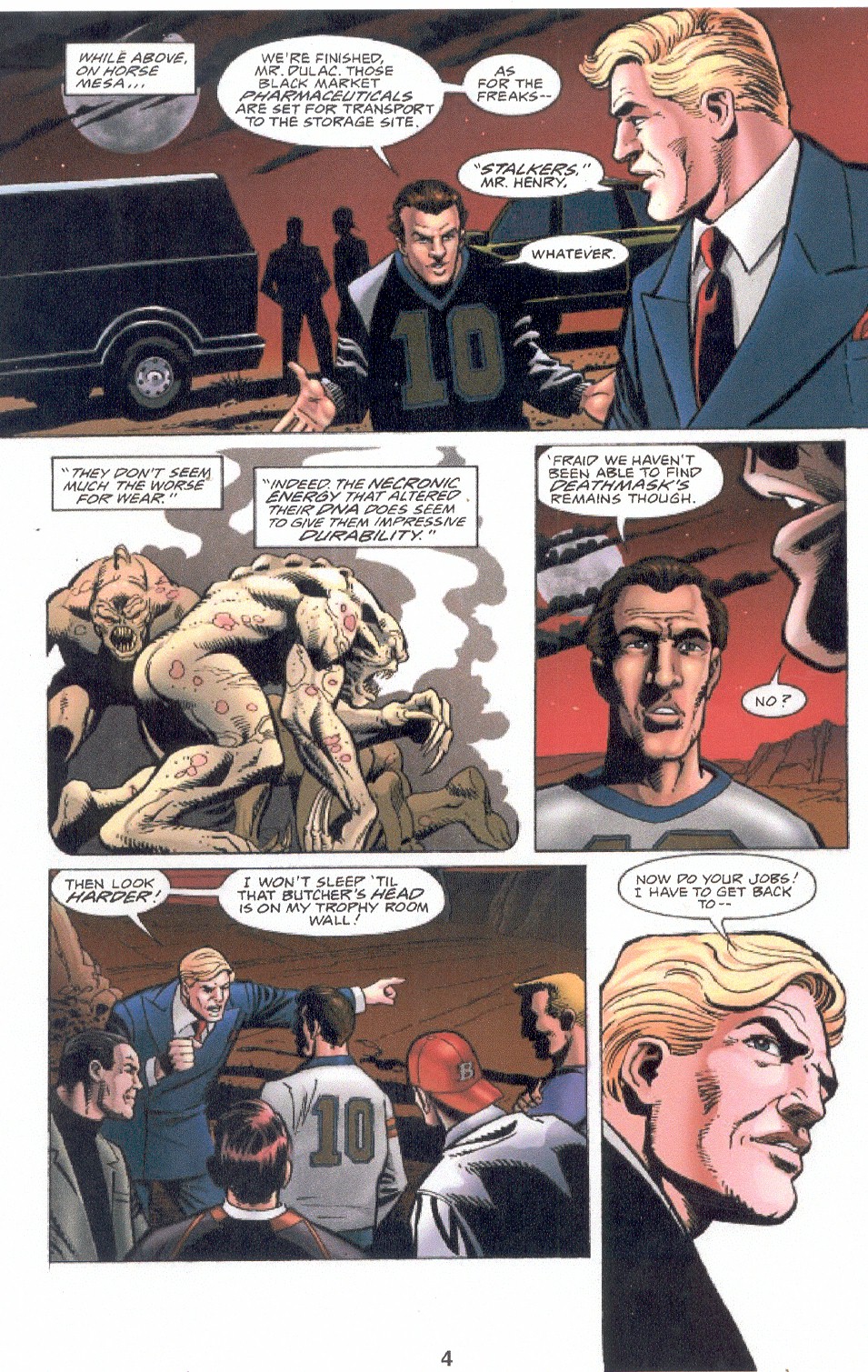 Read online Deathmask comic -  Issue #4 - 5