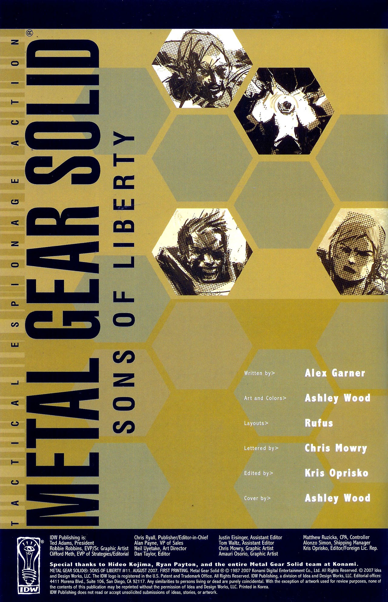 Read online Metal Gear Solid: Sons of Liberty comic -  Issue #11 - 2