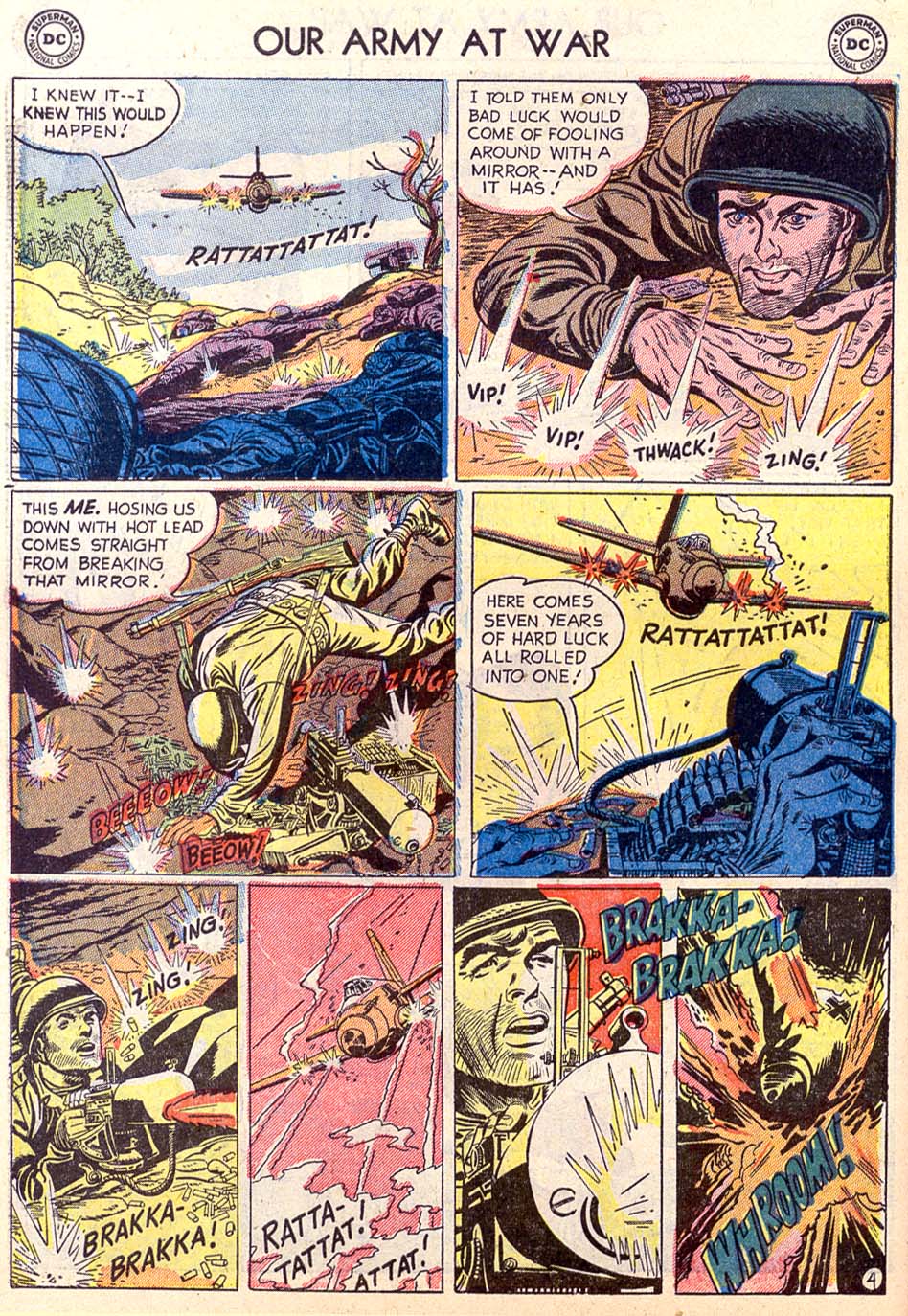Read online Our Army at War (1952) comic -  Issue #32 - 6
